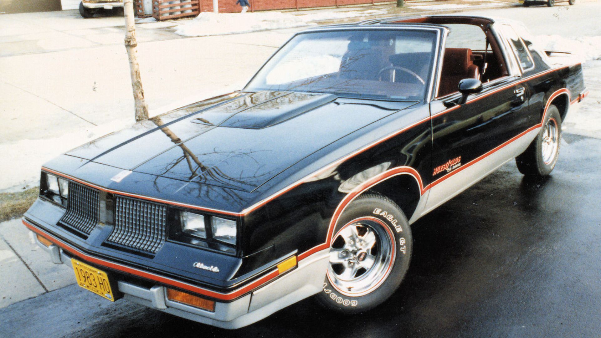 1983 Hurst/Oldsmobile T-top.  Taken March 1983.