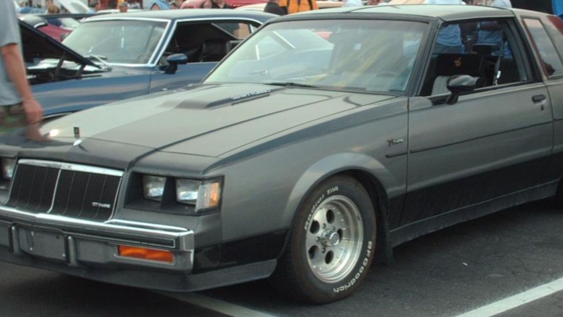 1984 Buick Regal coupe photographed in Montreal, Quebec, Canada at Gibeau Orange Julep.