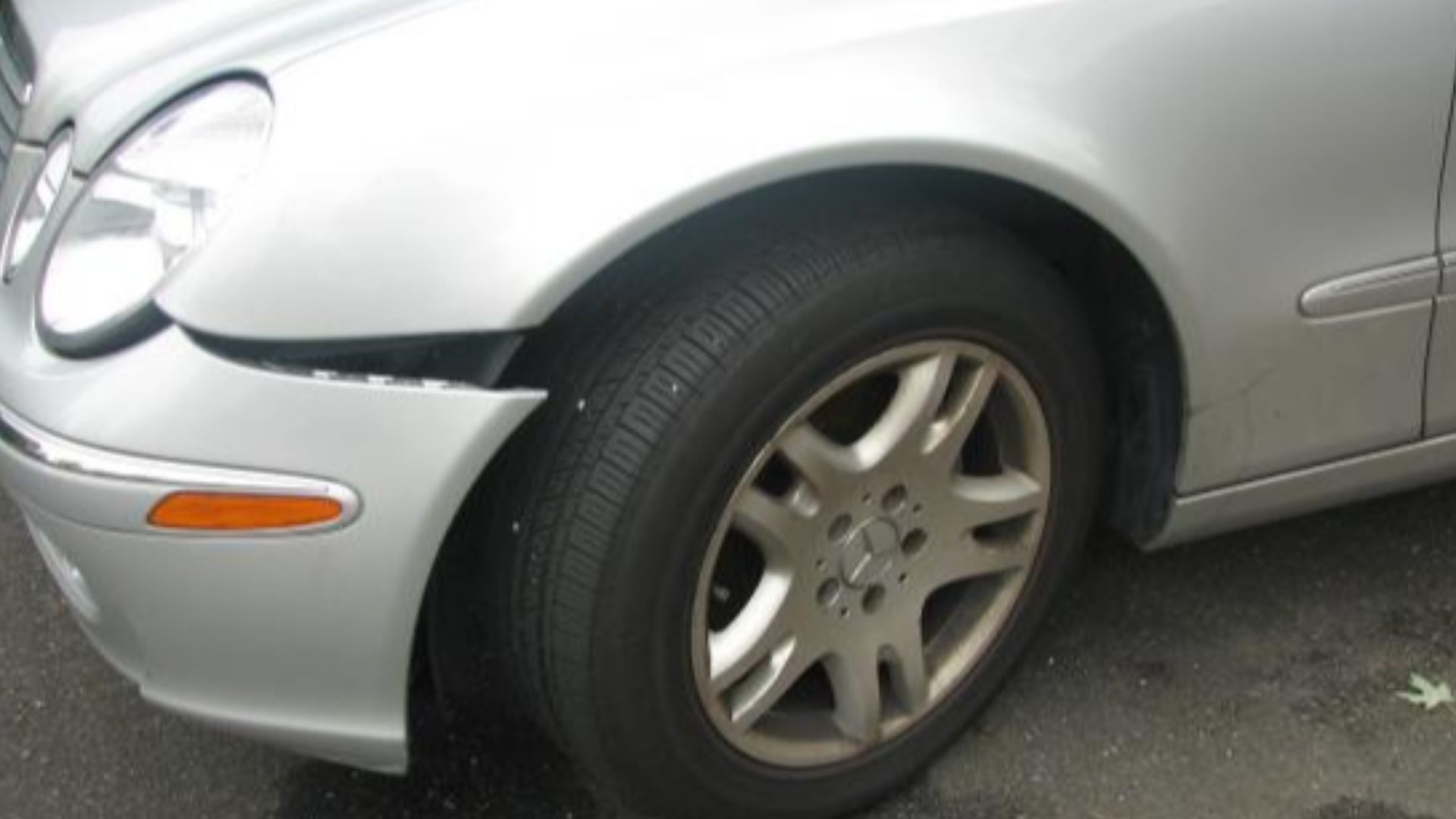 fiberglass bumper assembly on newer Mercedes benz vehicle may require new procedure to repair