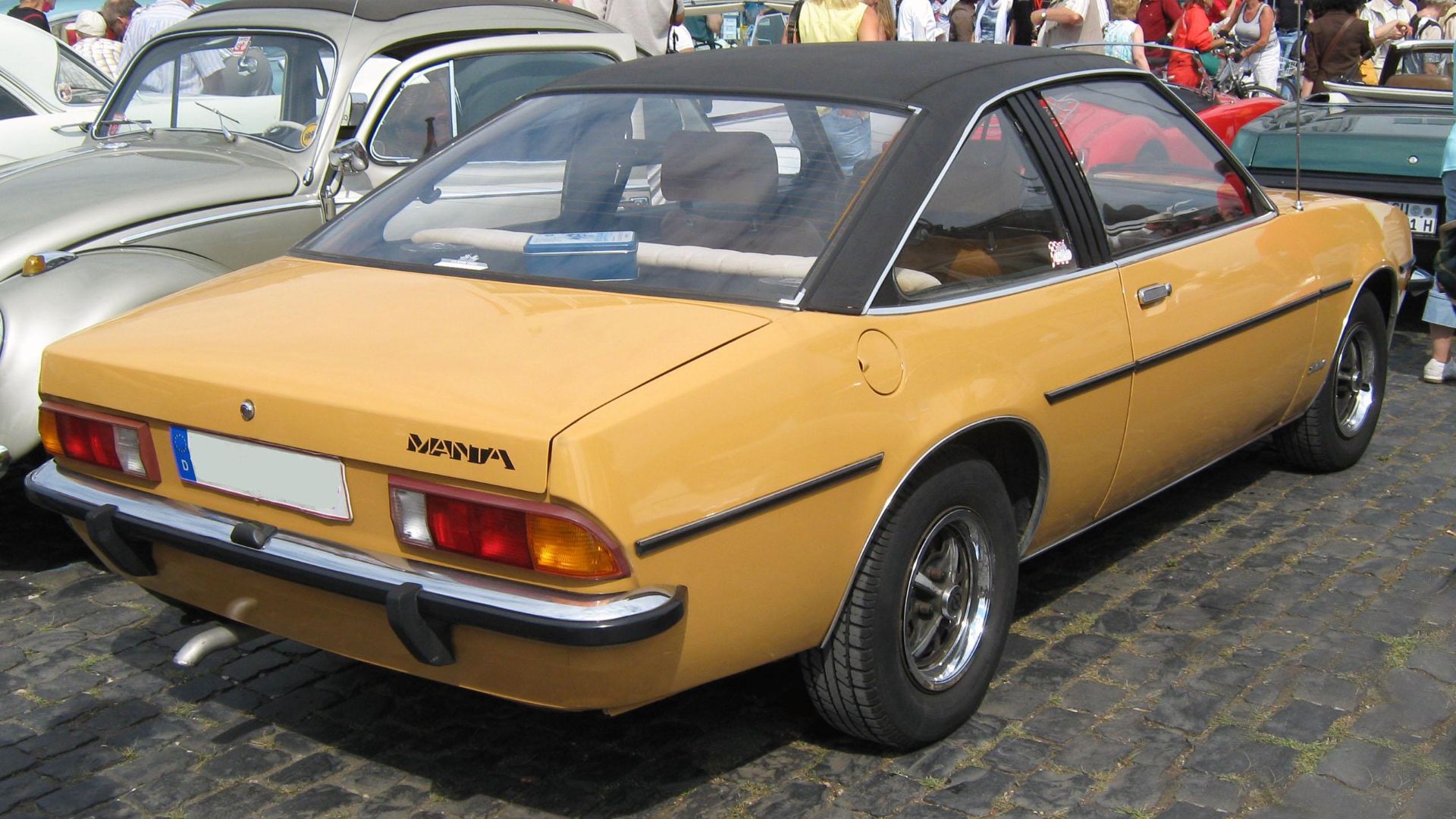 1975 Opel Manta B rear view