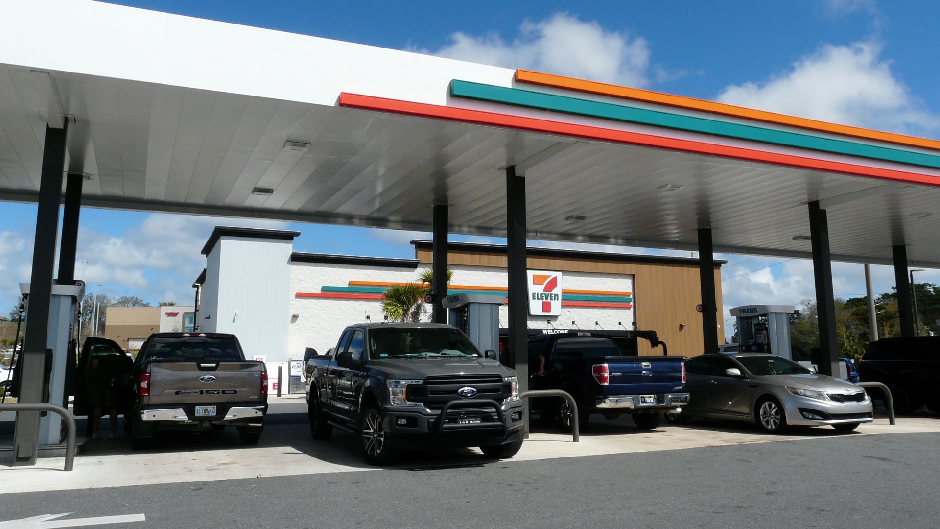 7-Eleven at the Shoppes at Black Diamond development in Black Diamond, Florida.