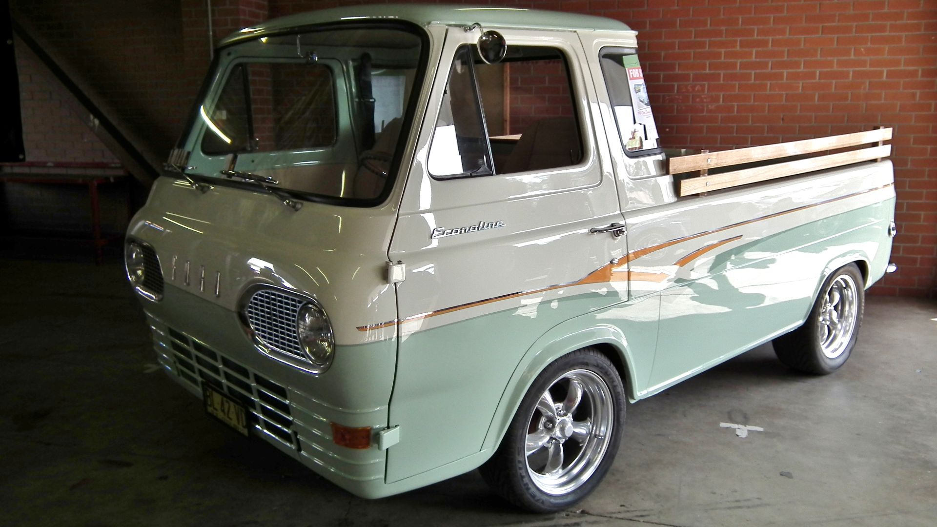 1961 Ford Econoline pick up. Taken at the 2011 New South Wales All Ford Day, held at Eastern Creek Raceway.