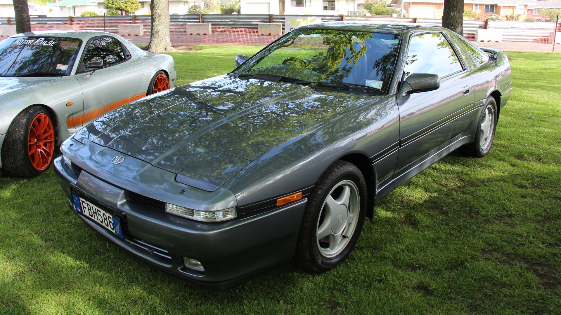 The Supra was derived from the Celica, but it was longer and wider, the first 4 generations got a 6 cyl engine (standard Celicas were 4 cyl)
The Supra was built from 1978-2002, from 1986 the Celica name was dropped, now just Toyota Supra.
The first genera