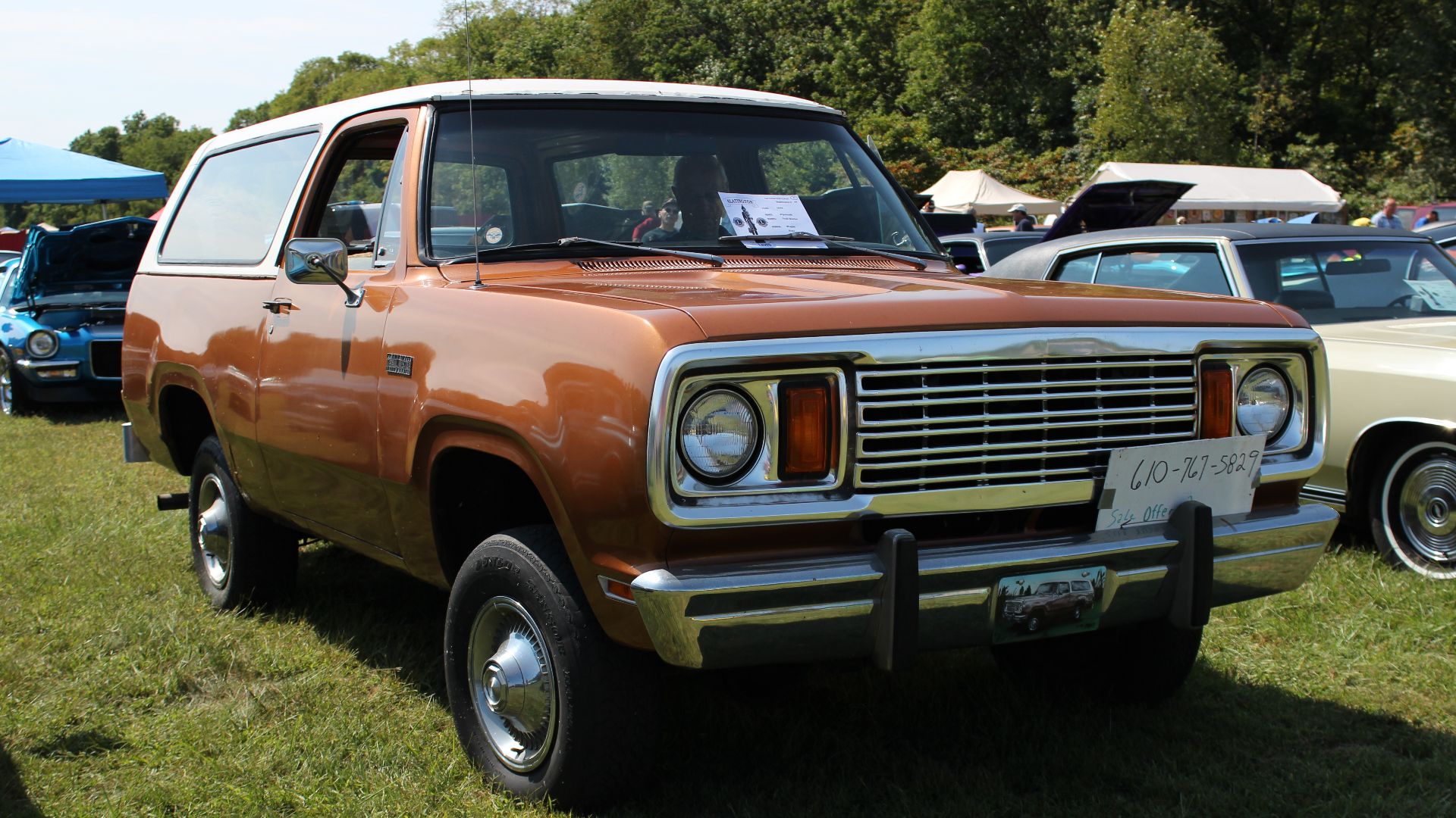 Plymouth Trail Duster at Slatington Lions 28th Annual Car Show 2016.