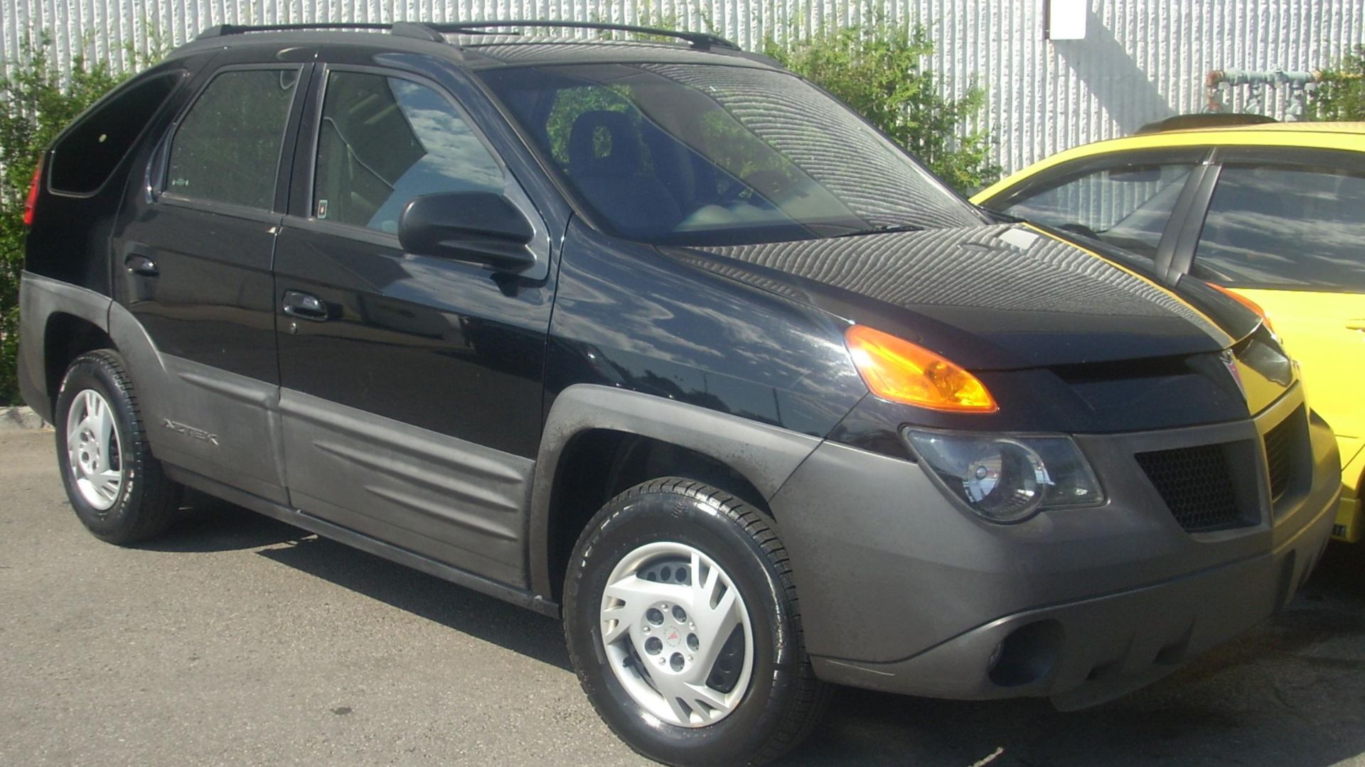 2001 Pontiac Aztek photographed in Montreal, Quebec, Canada.