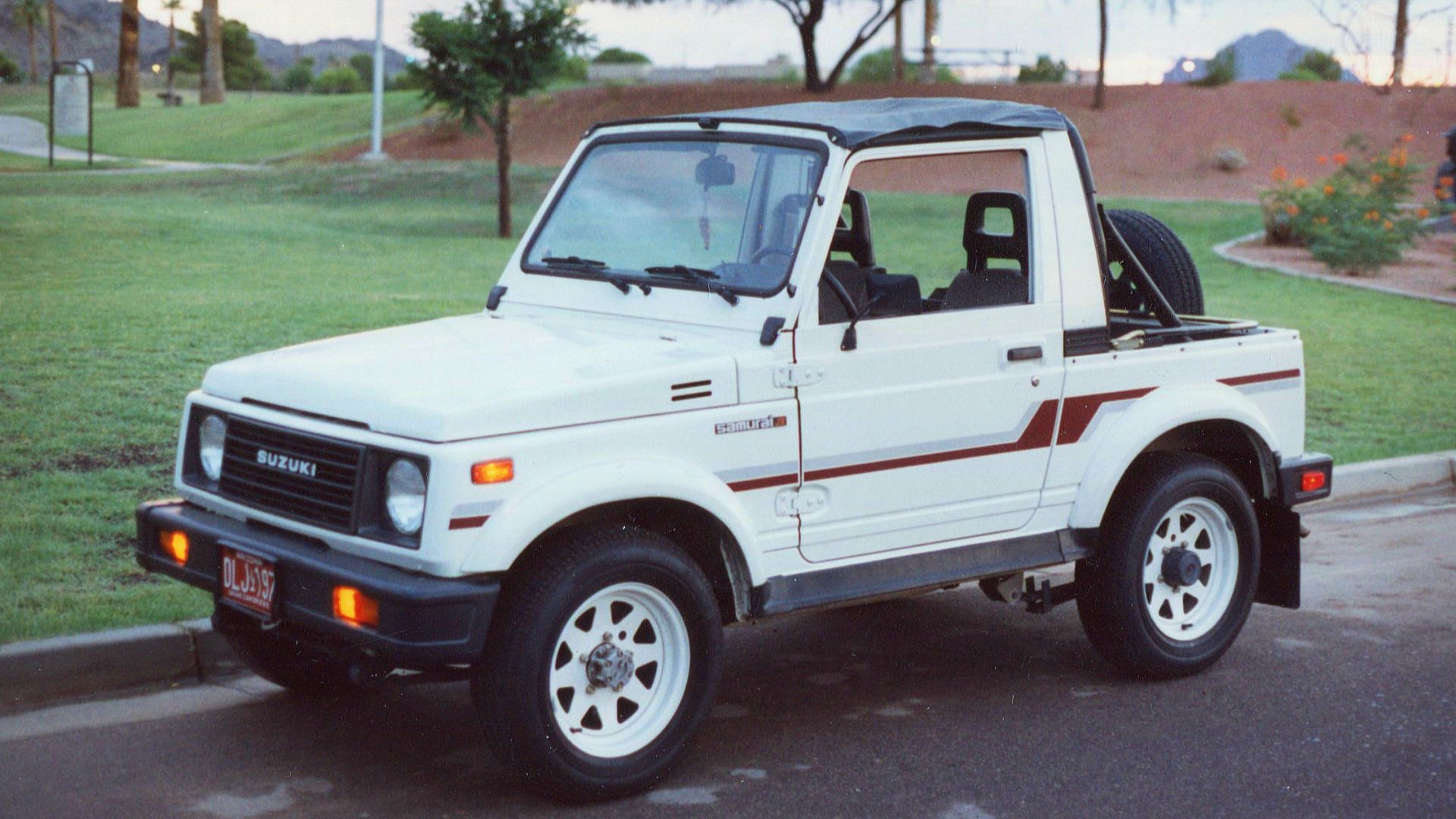 One of my favorite trucks I owned was this 1986 Suzuki Samurai.
Suzuki Samurai

One of the best-known of a wave of small, no-frills Japanese 4x4s to hit the U.S. in the 1980s, the Samurai was able to score a direct hit against Jeep Wrangler sales soon aft