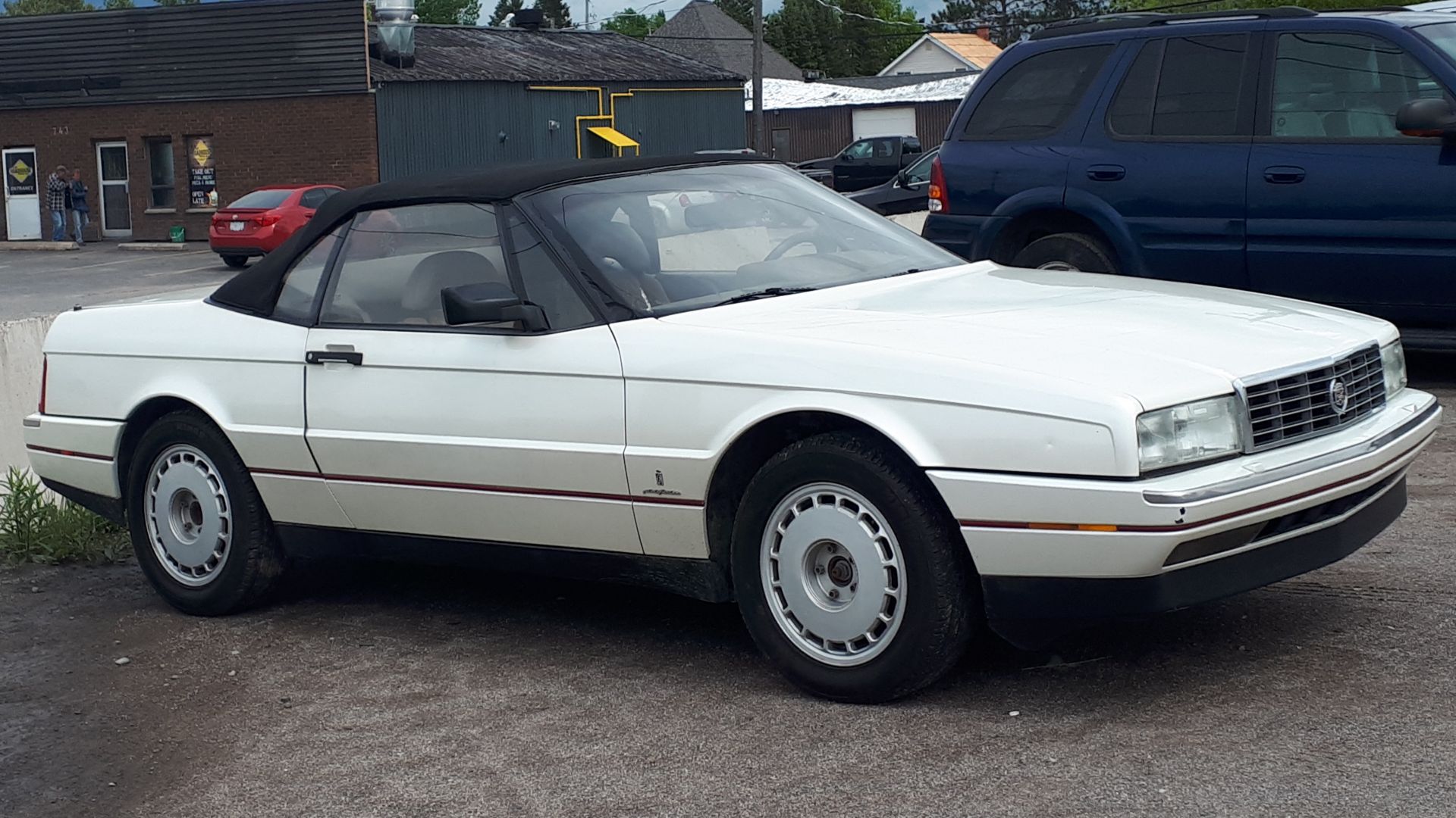 1987-1993 Cadillac Allanté photographed in Sault Ste. Marie, Ontario, Canada