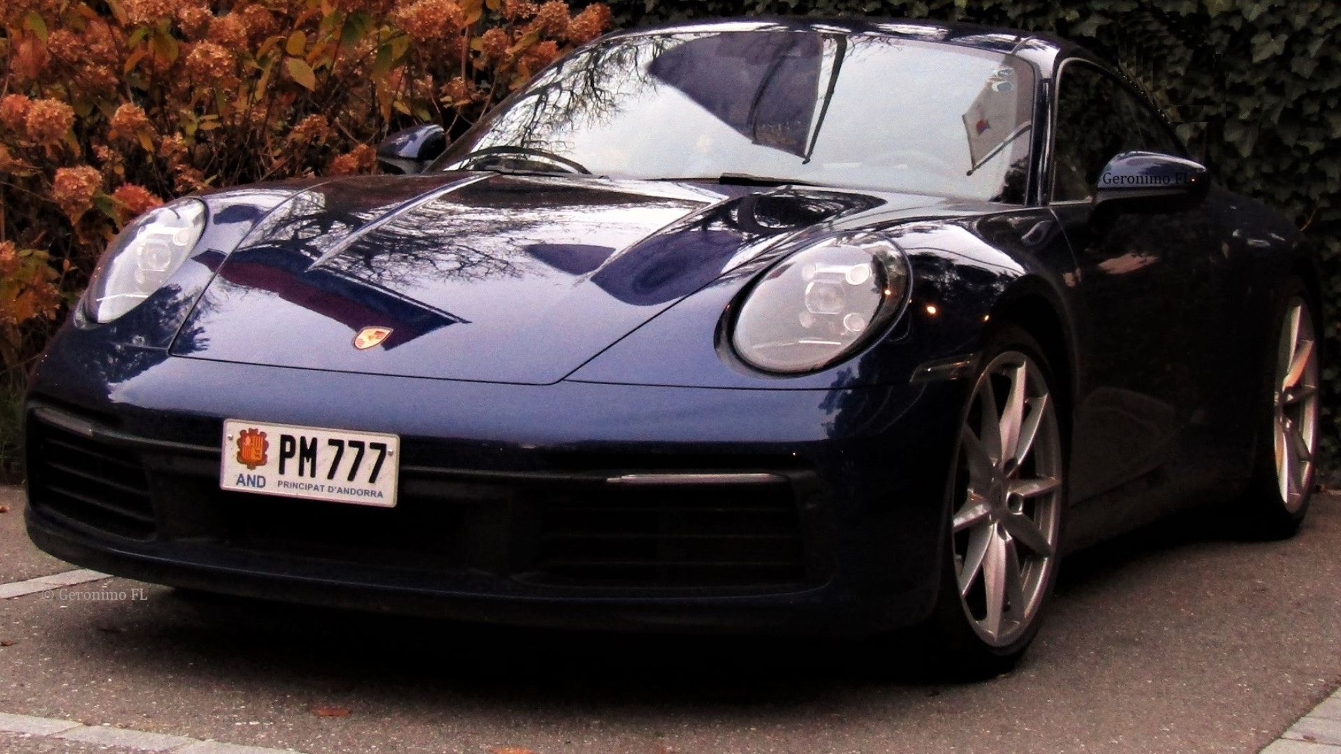 Andorrean vanity license plate