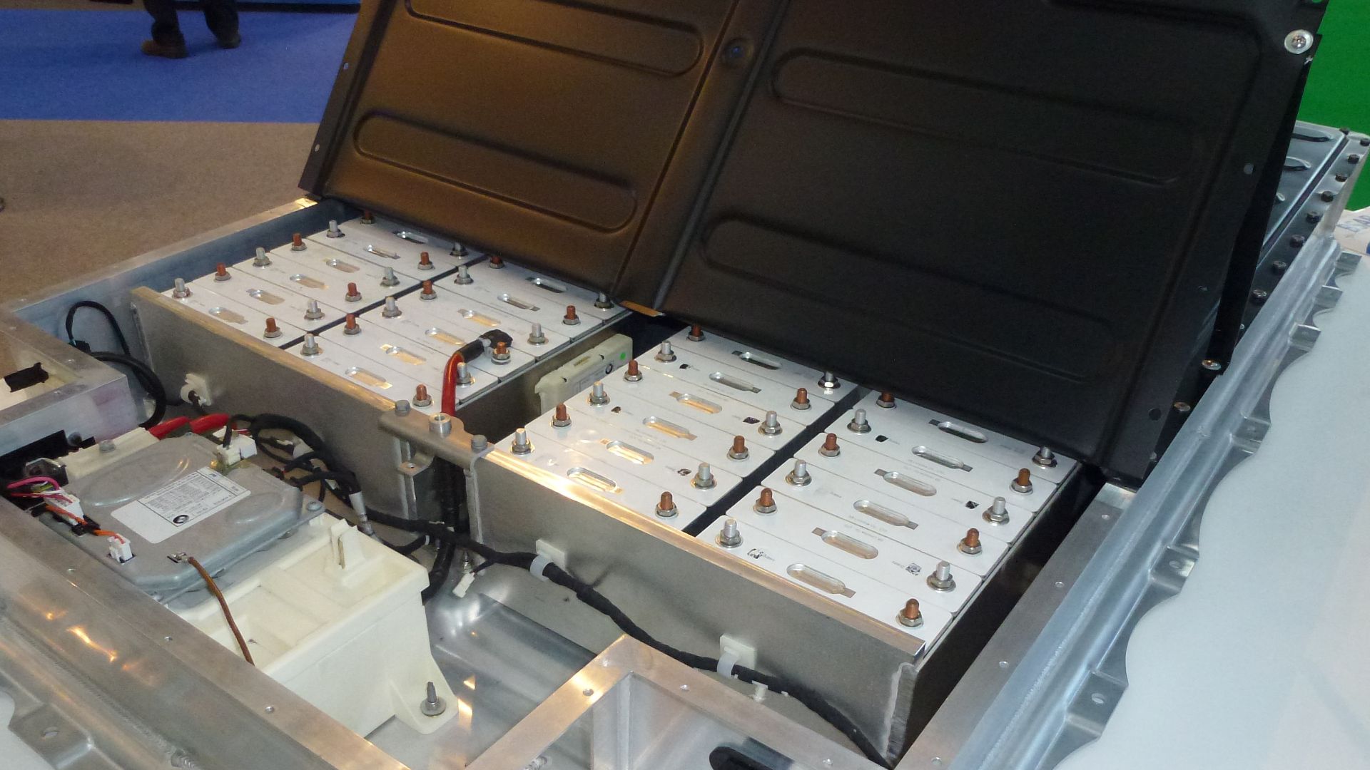 Battery Pack for BMW-i3 Electric Vehicle (at Munich Trade-Show Electronica)