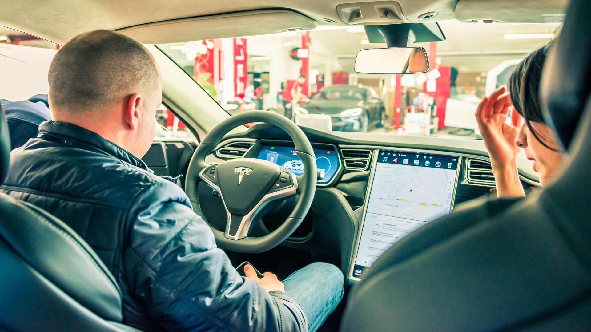 Delivery of Stefans Tesla Model S P100D in Munich