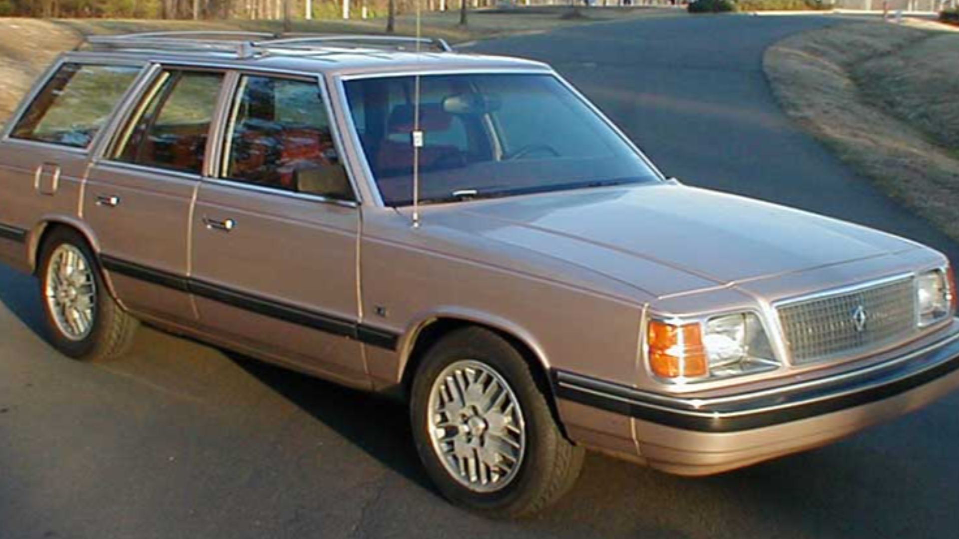 1985-1988 Plymouth Reliant Station Wagon, late model