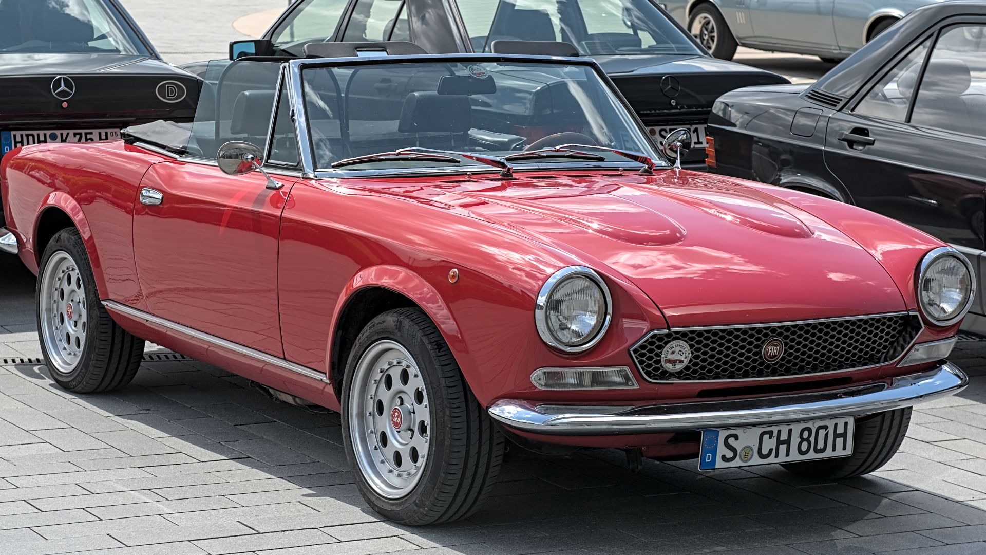 Fiat 124 Sport Spider (CS) in Stuttgart