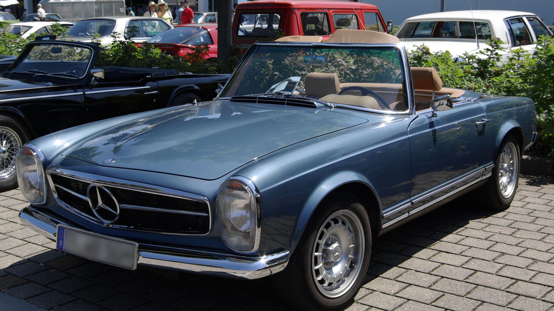 Mercedes-Benz 230 SL (W 113), 1964, 177 PS, 29. Internationales Oldtimer Treffen Konz