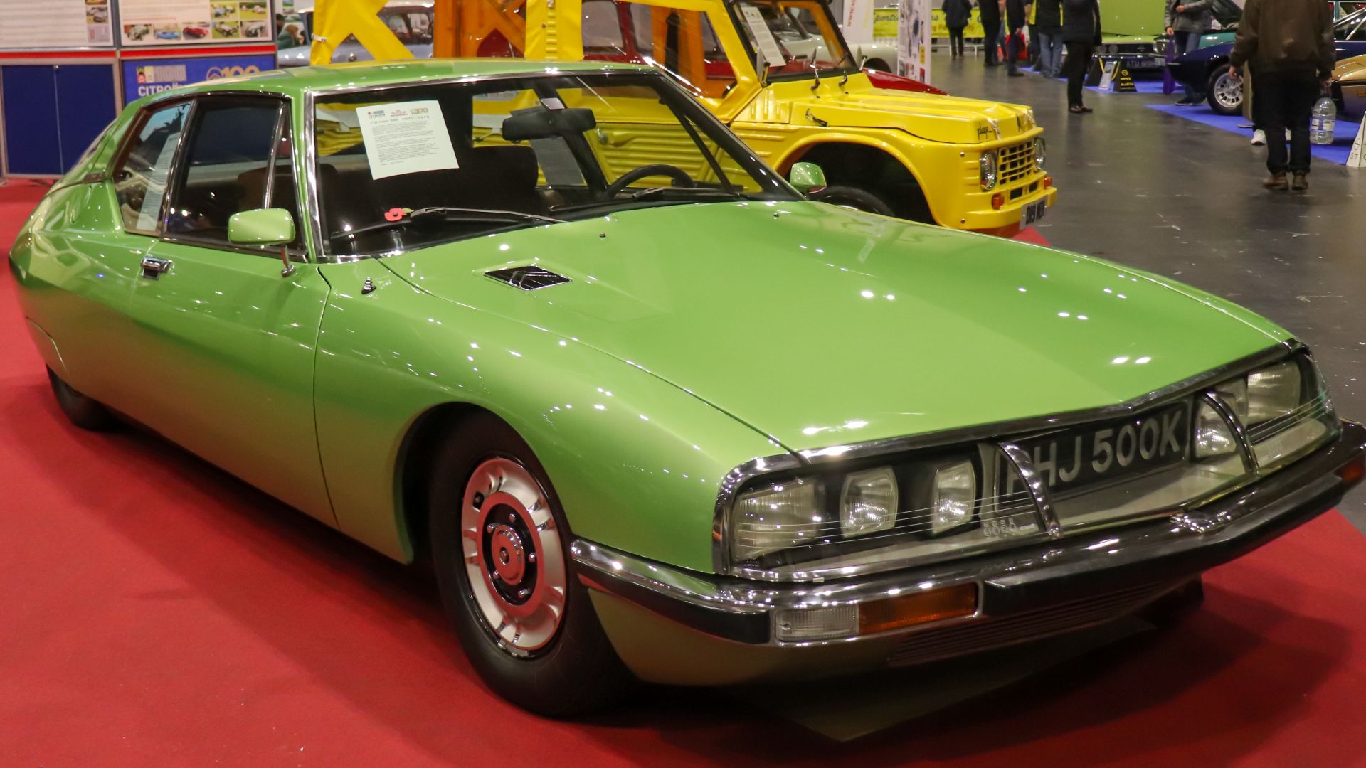1972 Citroen SM 2.7 Taken at the NEC Classic Motor Show 2019