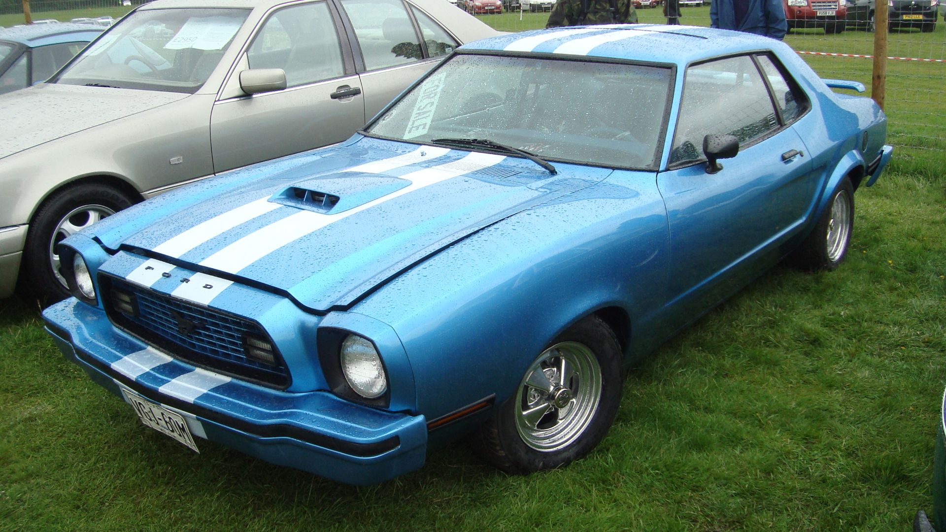 A very early Mustang II as it was registered on 13th February 1974. The DVLA says it was last taxed and MOT'd in 2009