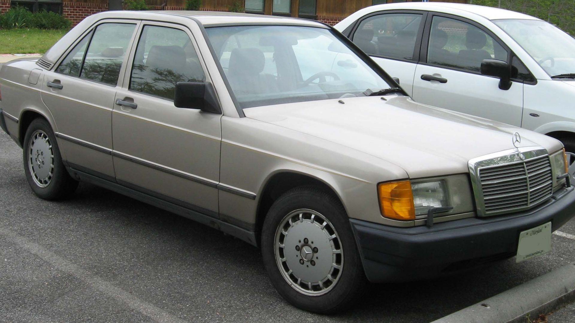 1987 Mercedes-Benz 190E photographed in USA.