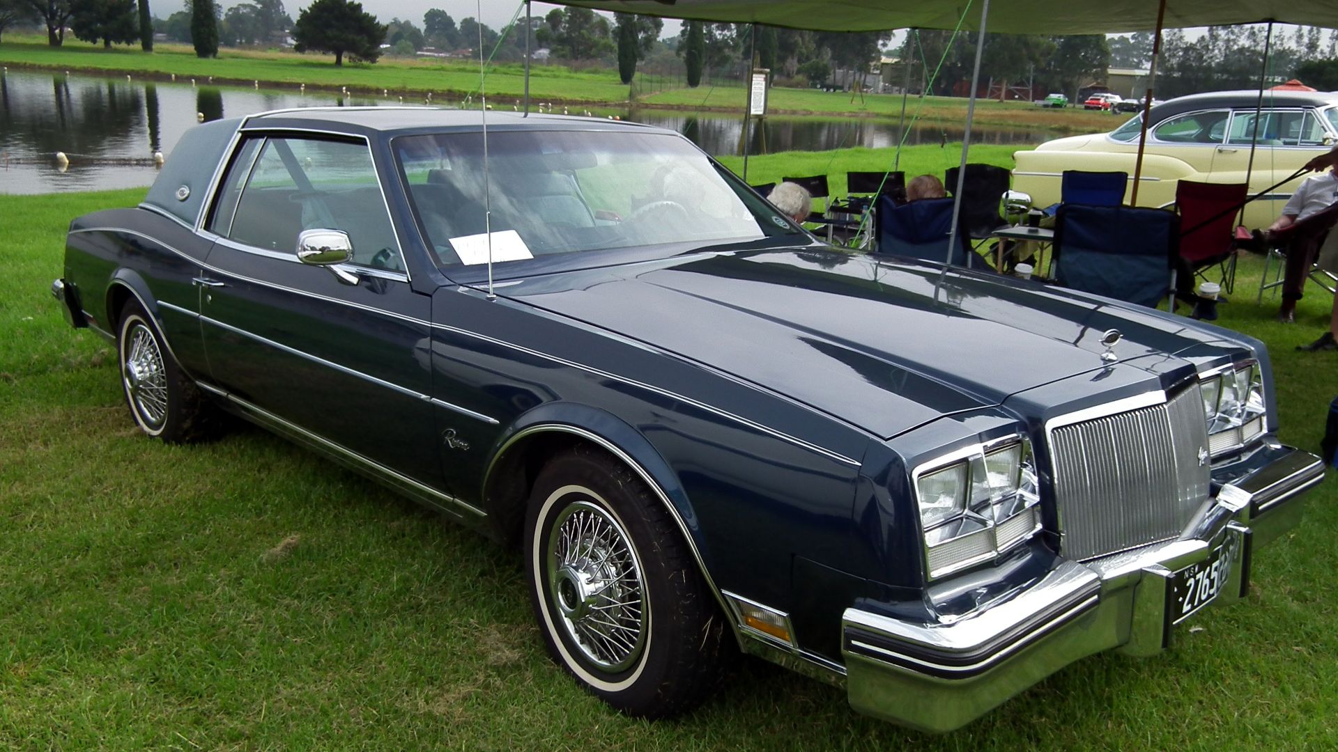 1979 Buick Riviera coupe. Taken at the General Motors Display Day, held in the grounds of Penrith Panthers Club, Penrith NSW.