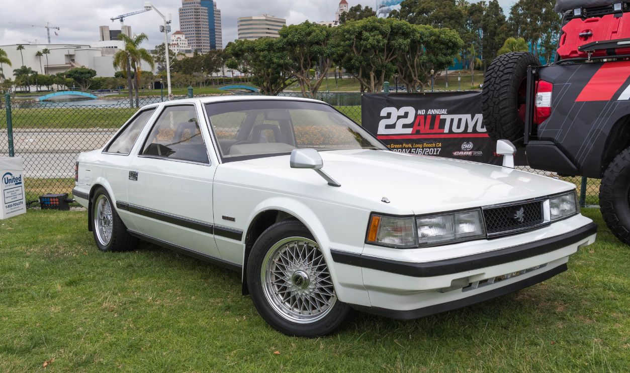 Long Beach, USA - May 6 2017:Toyota Soarer on display during the 22nd annual All Toyotafest.
