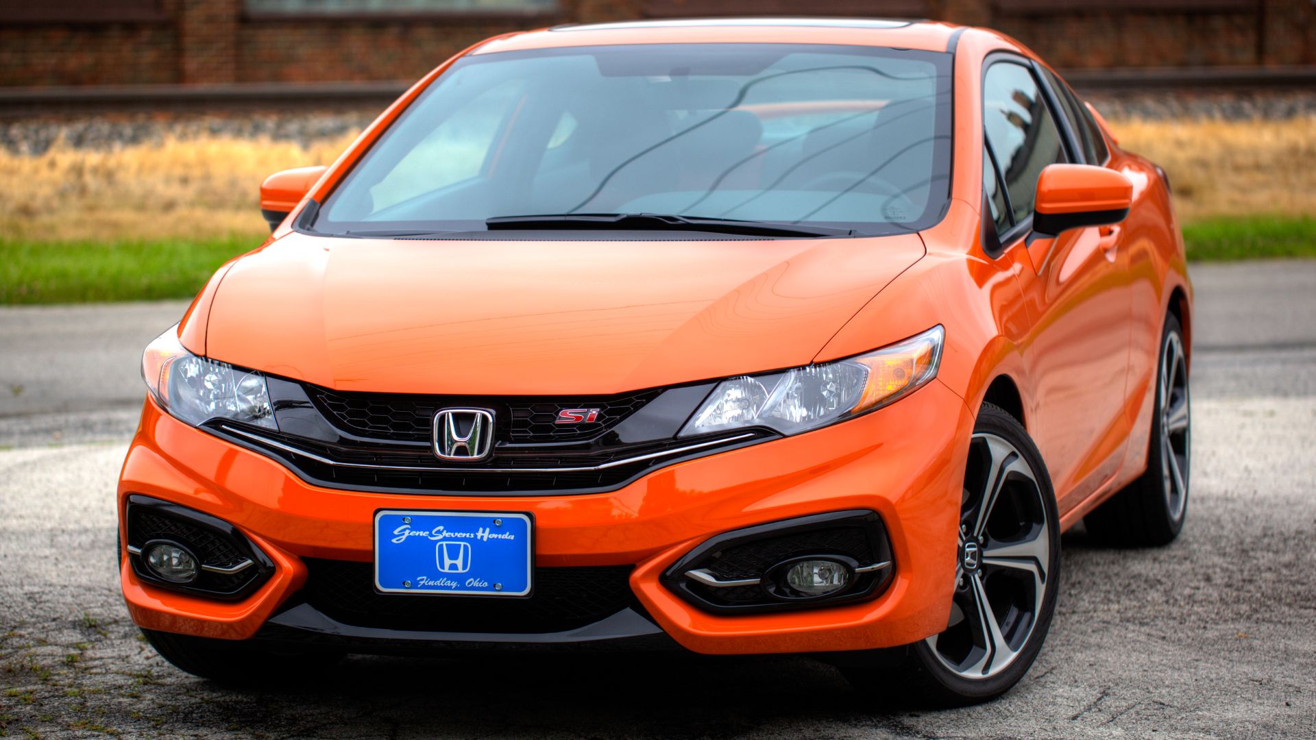 2015 Honda Civic Si Coupe Orange