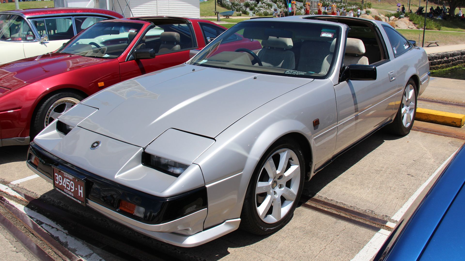 The 300ZX replaced the 280ZX in 1983, they shared the same chassis. The 1st of them, the Z31 ran until 1989, when replaced by the more rounded shape Z32.
In Japan, the Z31 was available with either the 2.0 turbo straight 6 RB20DET, 2.0 turbo V6 VG20ET, 3