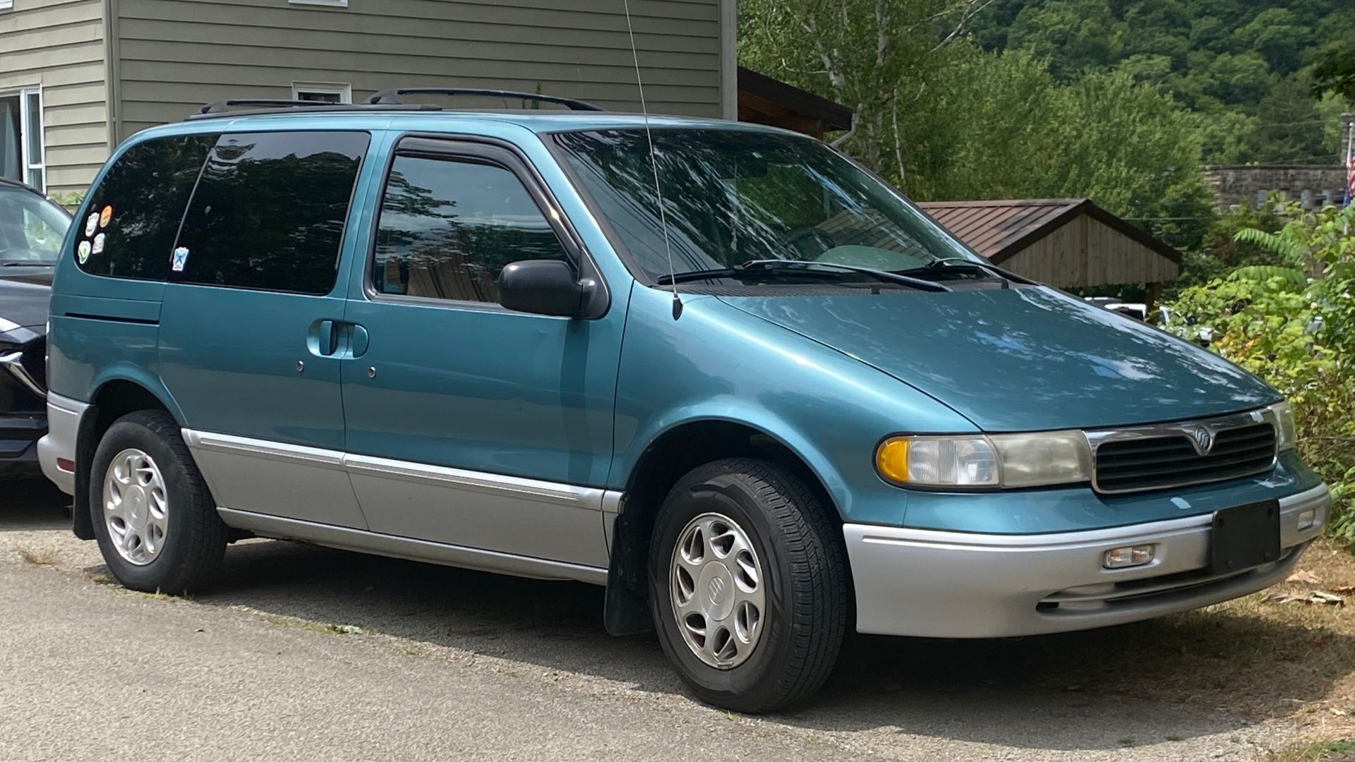1998 Mercury Villager GS photographed in Ohiopyle, Pennsylvania.