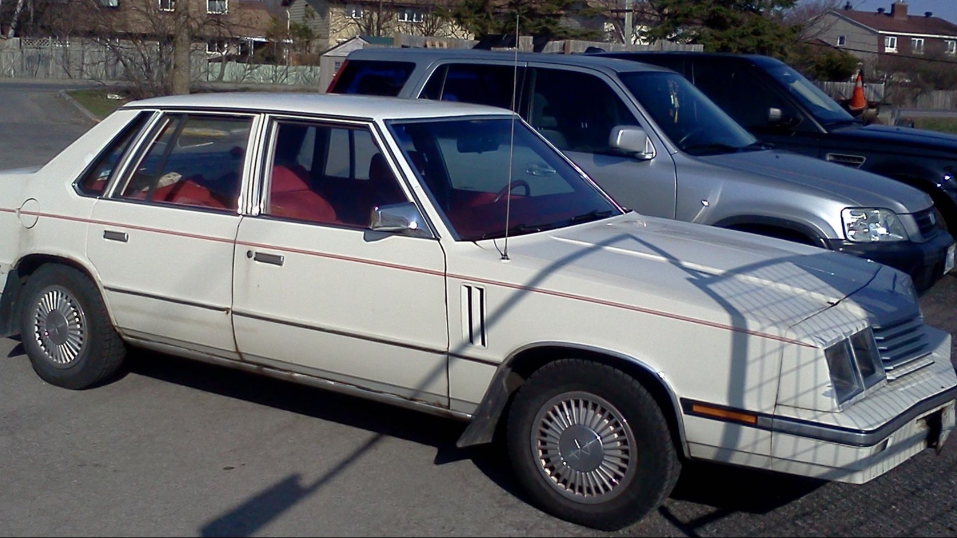 1983-1985 Dodge 600 photographed in Ottawa, Ontario, Canada.