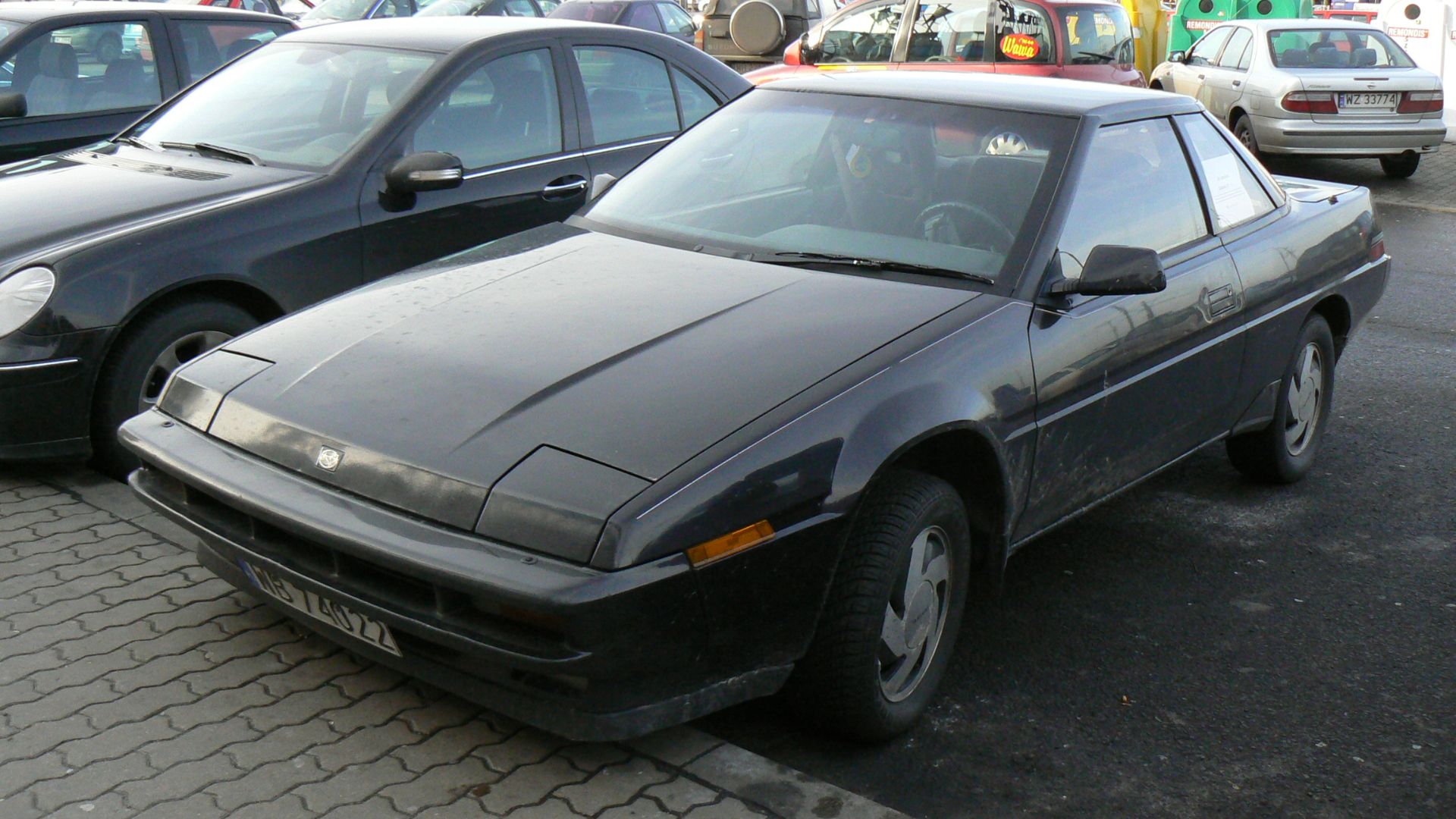 Black Subaru XT6.