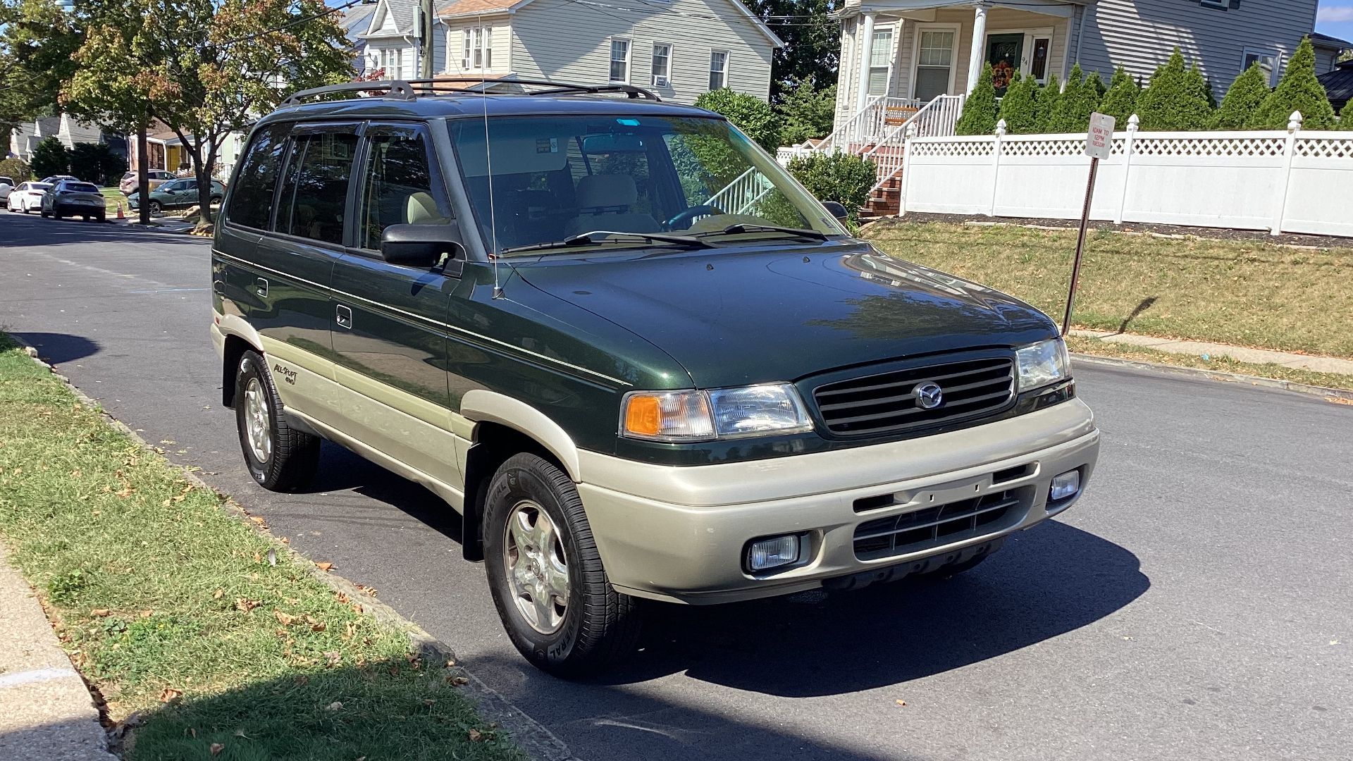 1998 Mazda MPV All Sport 4WD Photographed in North Arlington, New Jersey.