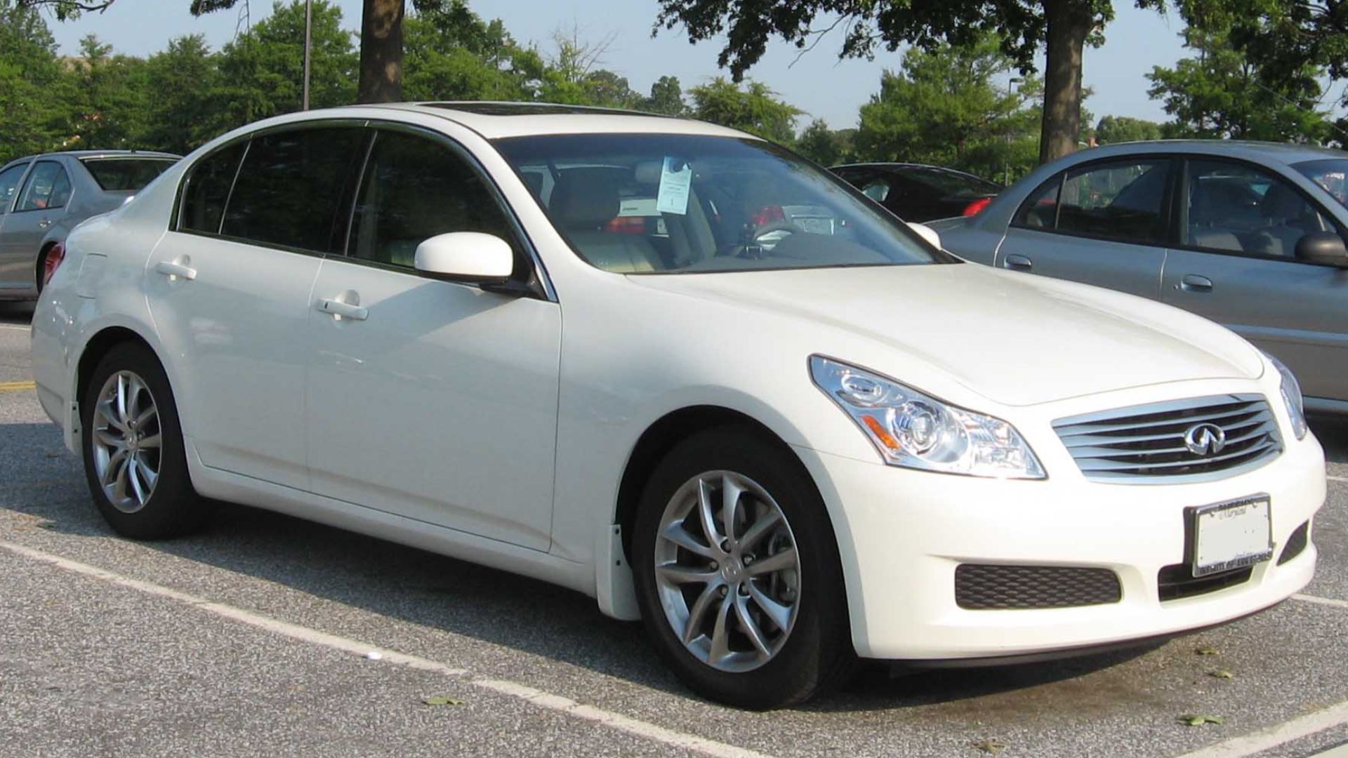 2007 Infiniti G35 photographed in USA.