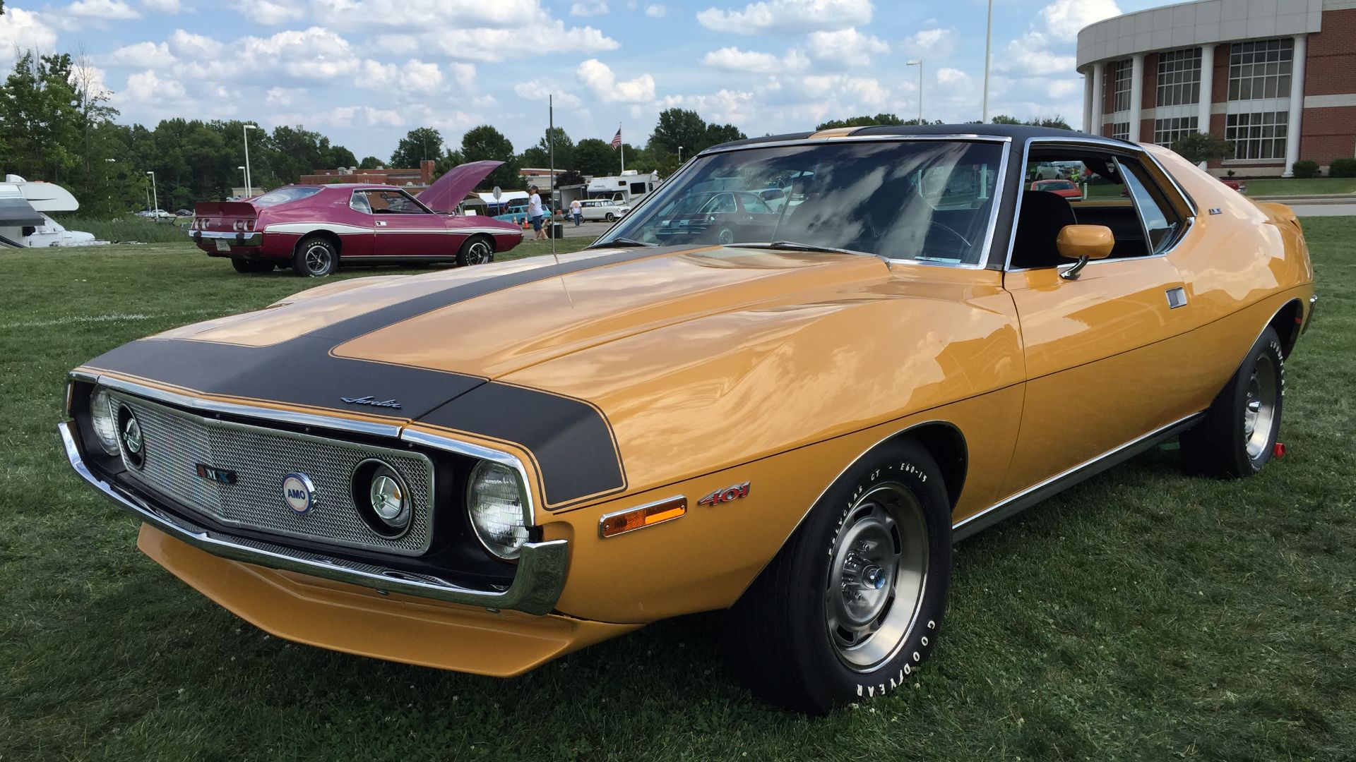 1971 AMC Javelin AMX, a muscle car made by American Motors Corporation (AMC). Originally a GT-type two seater from 1968 to 1970, the AMX name was applied in 1971 to the top high-performance level of the