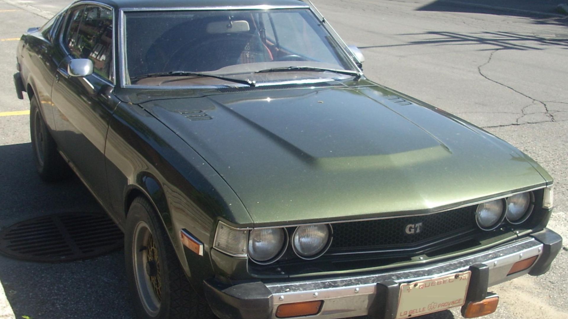 1976 Toyota Celica photographed in Montreal, Quebec, Canada.