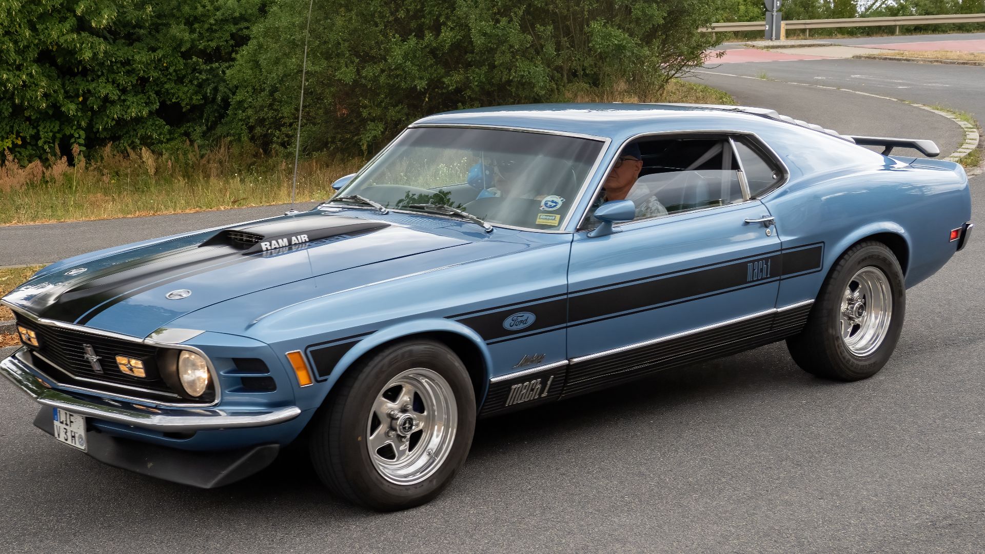 Ford Mustang Mach 1 (1969-1970) at the 4th Cars & Rhythm Hirschaid 2022
