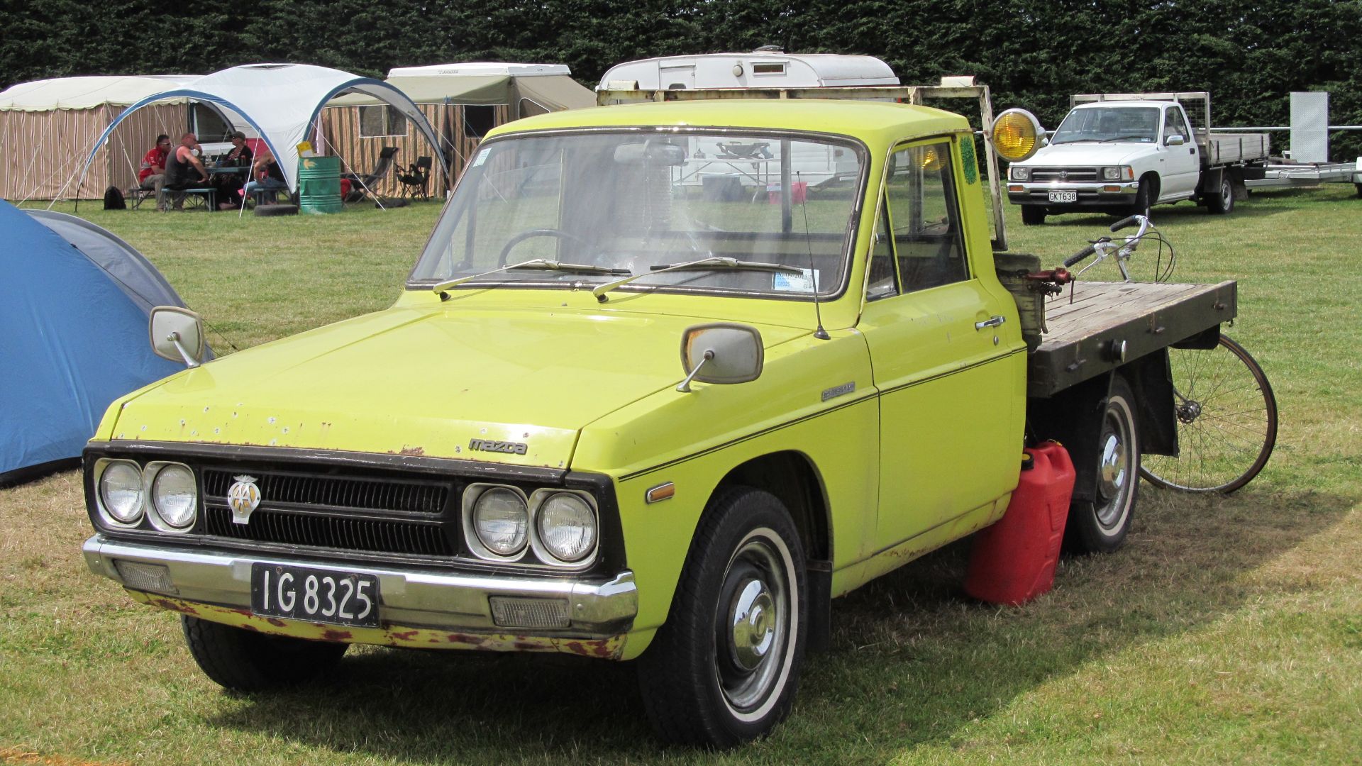 This was fantastic to see, as it was very original, and finished in a suitably 70s colour. This generation of B-Series was the vehicle that really kickstarted Mazda in the pickup market in the NZ market, and in my opinion it is one of the best-looking pic
