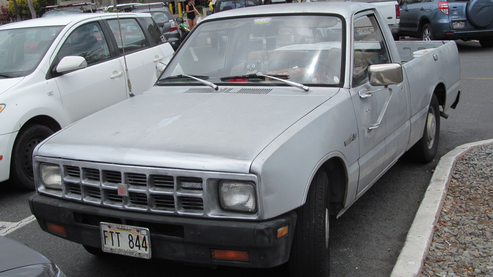 The strangely named American version of the Isuzu Faster/Holden Rodeo, also sold in the USA as the Chevrolet LUV.