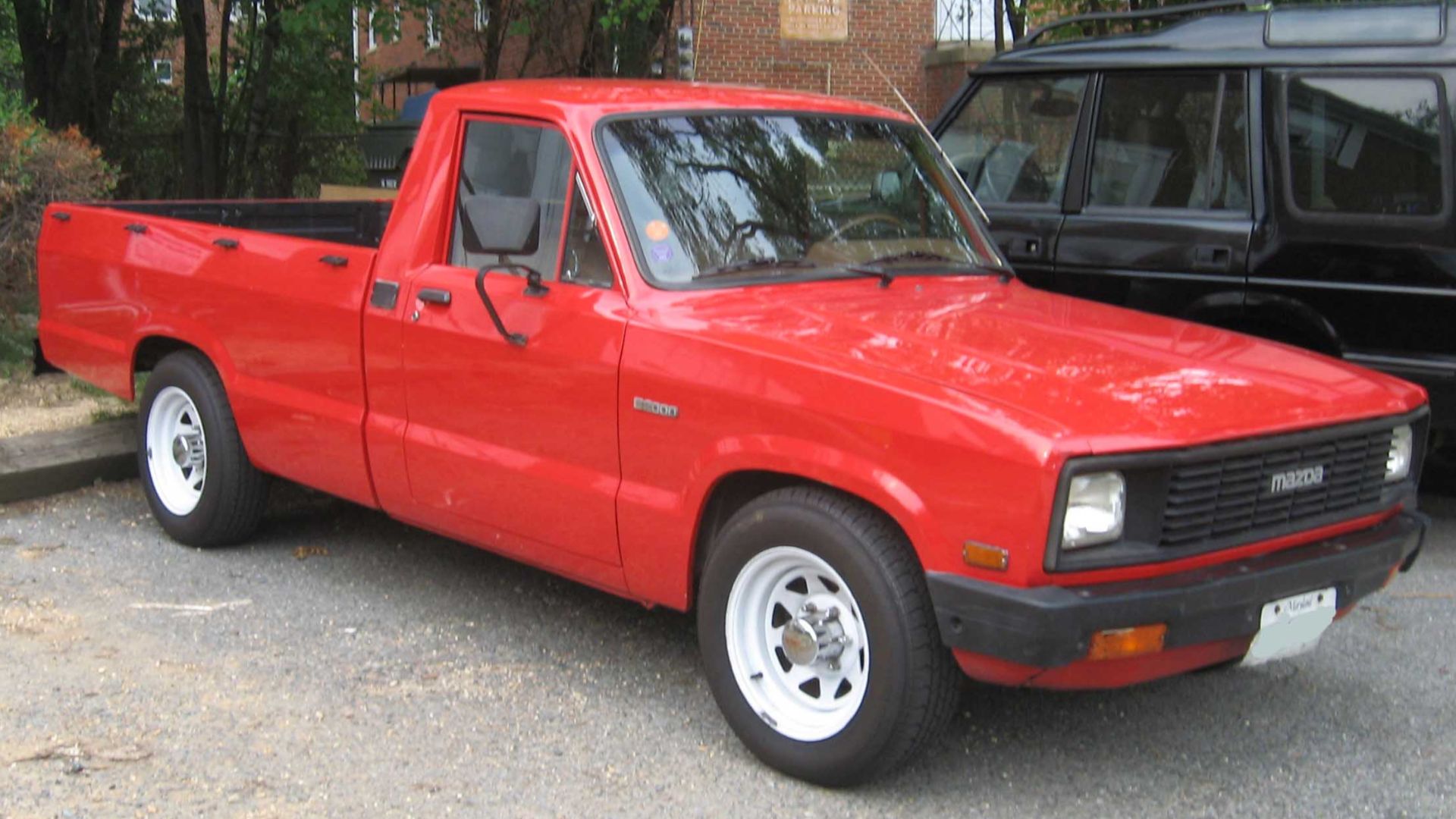 1982-1985 Mazda B2000 photographed in USA.