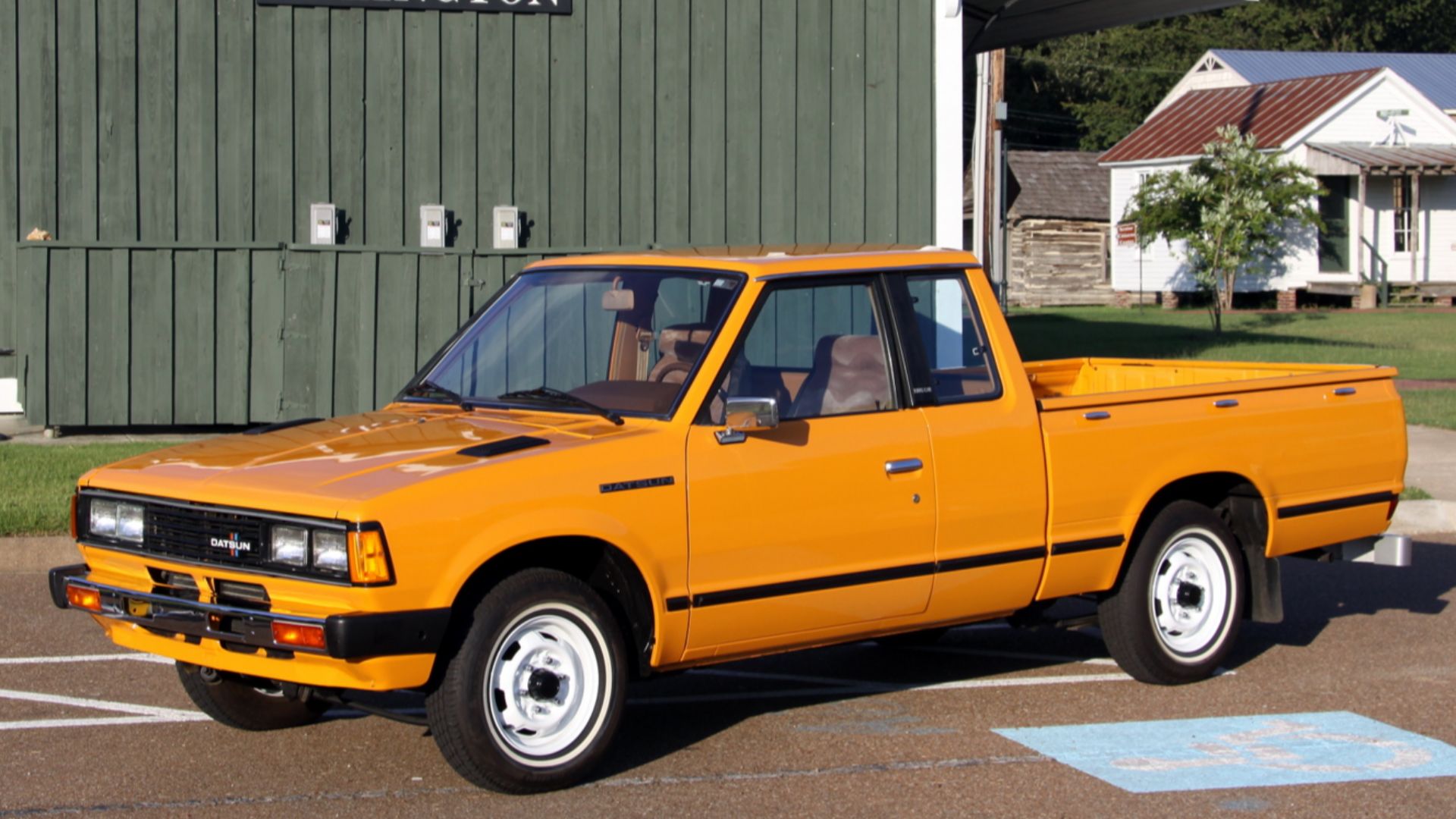 1980 Datsun pickup. Photo taken in Arlington, TN.