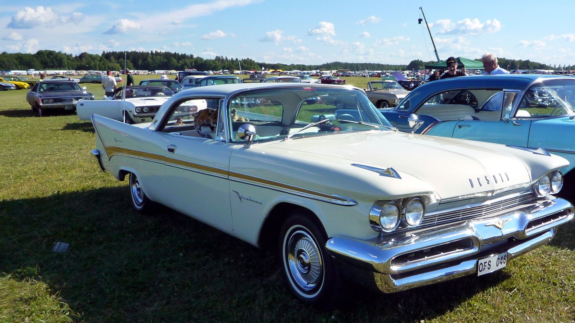 White DeSoto Firedome