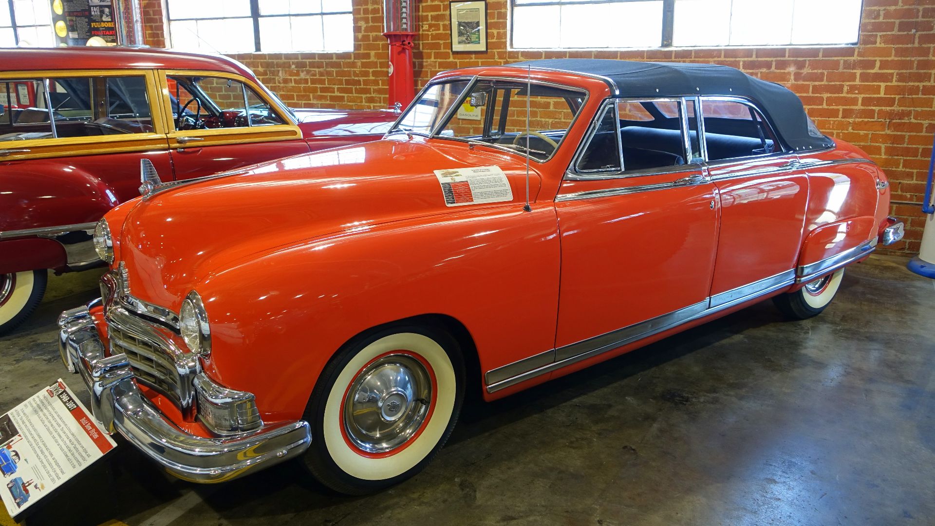 Exhibit in the Automobile Driving Museum - El Segundo, California, USA.