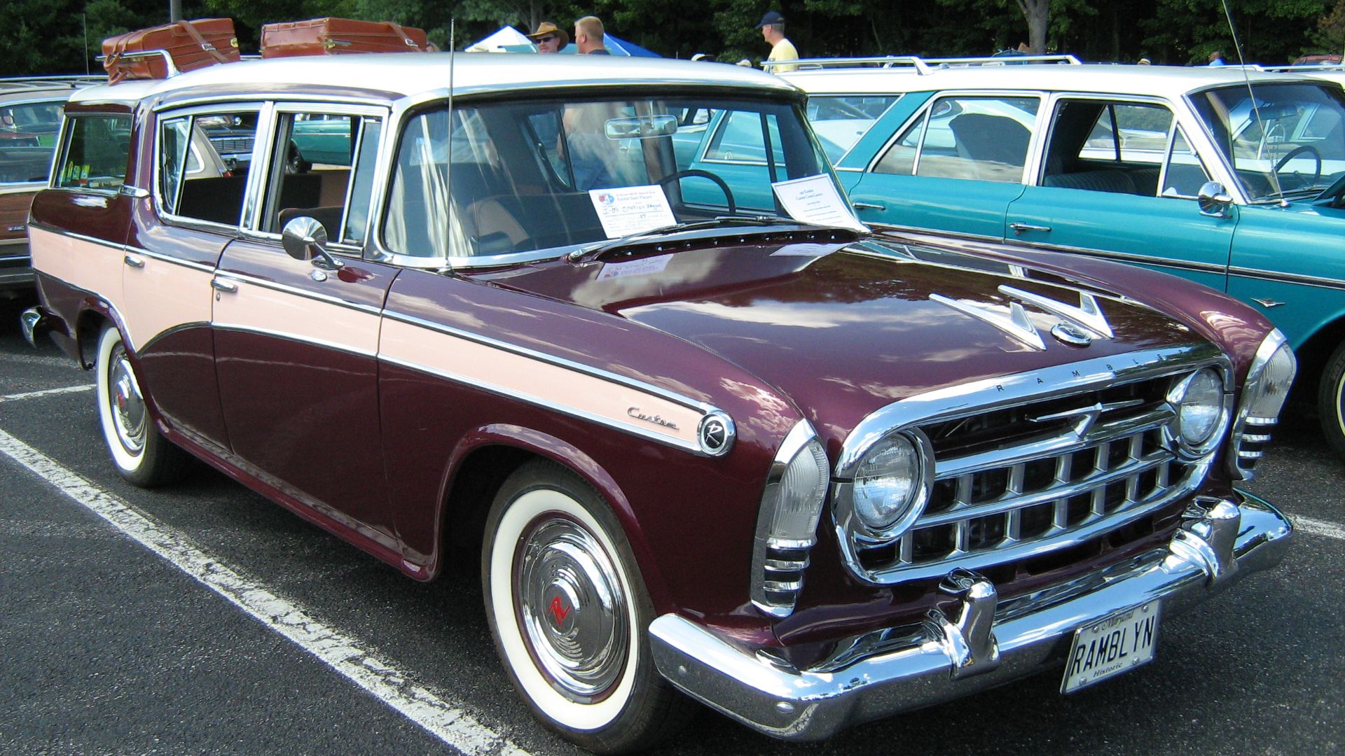 1957 Rambler built by American Motors Corporation (AMC). This is a