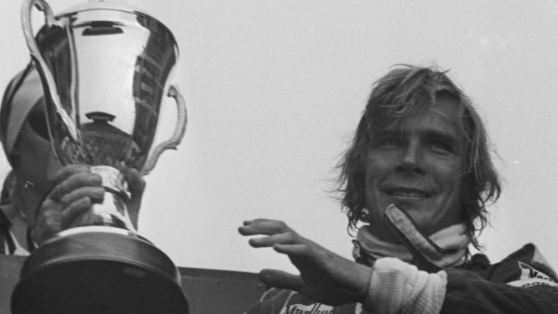 James Hunt in 1976.