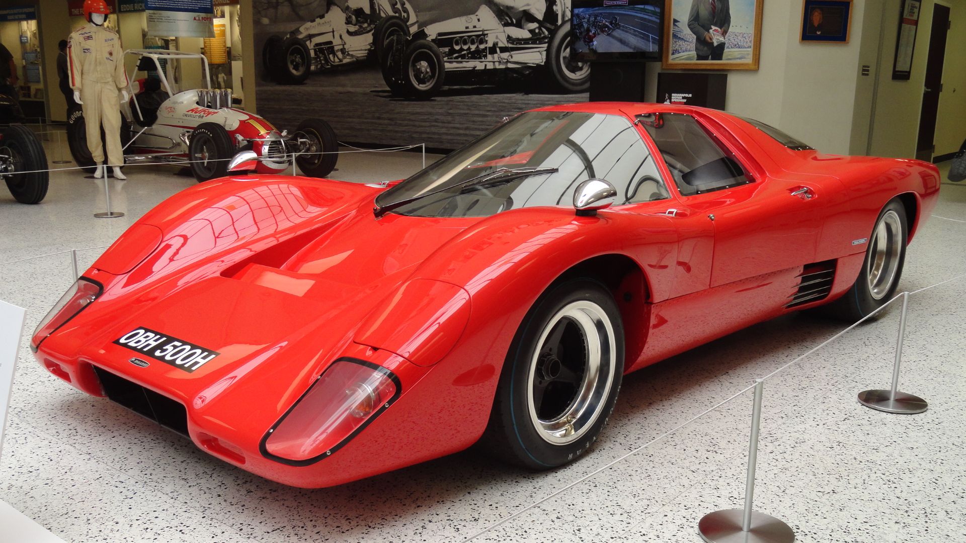 McLaren M6GT at the Indianapolis Motor Speedway Museum