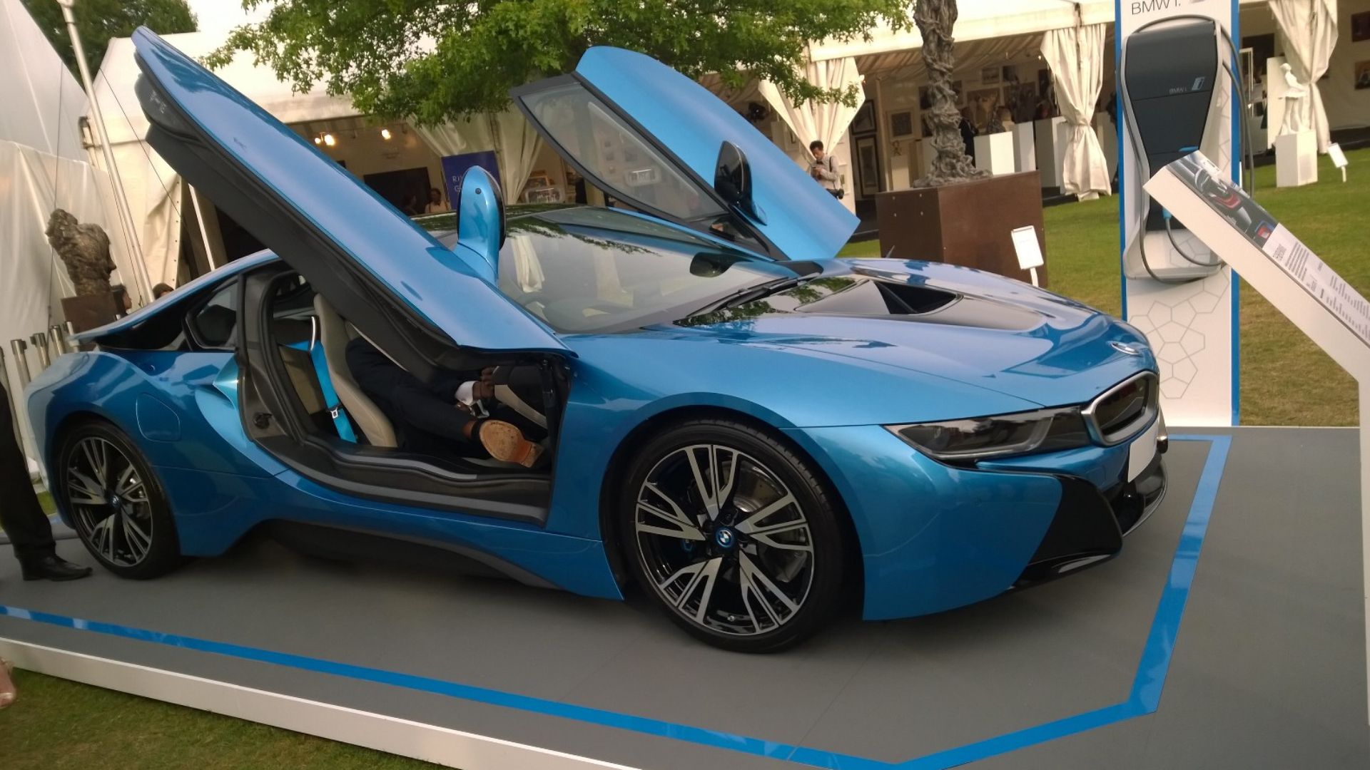 BMW i8 exhibited at Henley Berkshire, UK