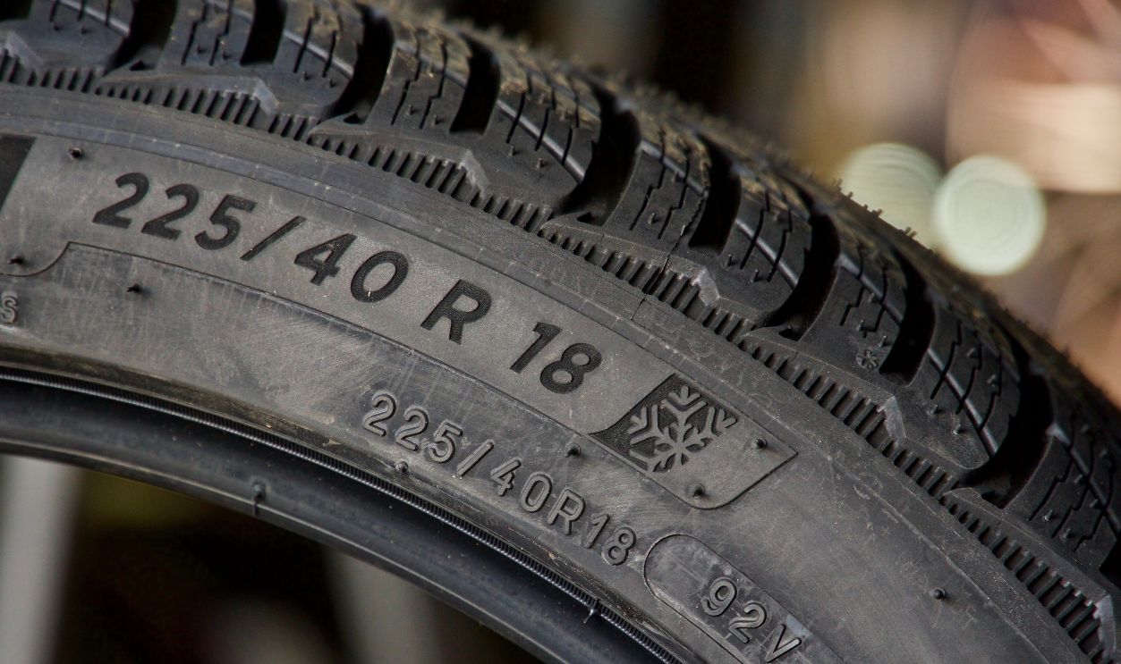 New generation car tires with deep tread for winter