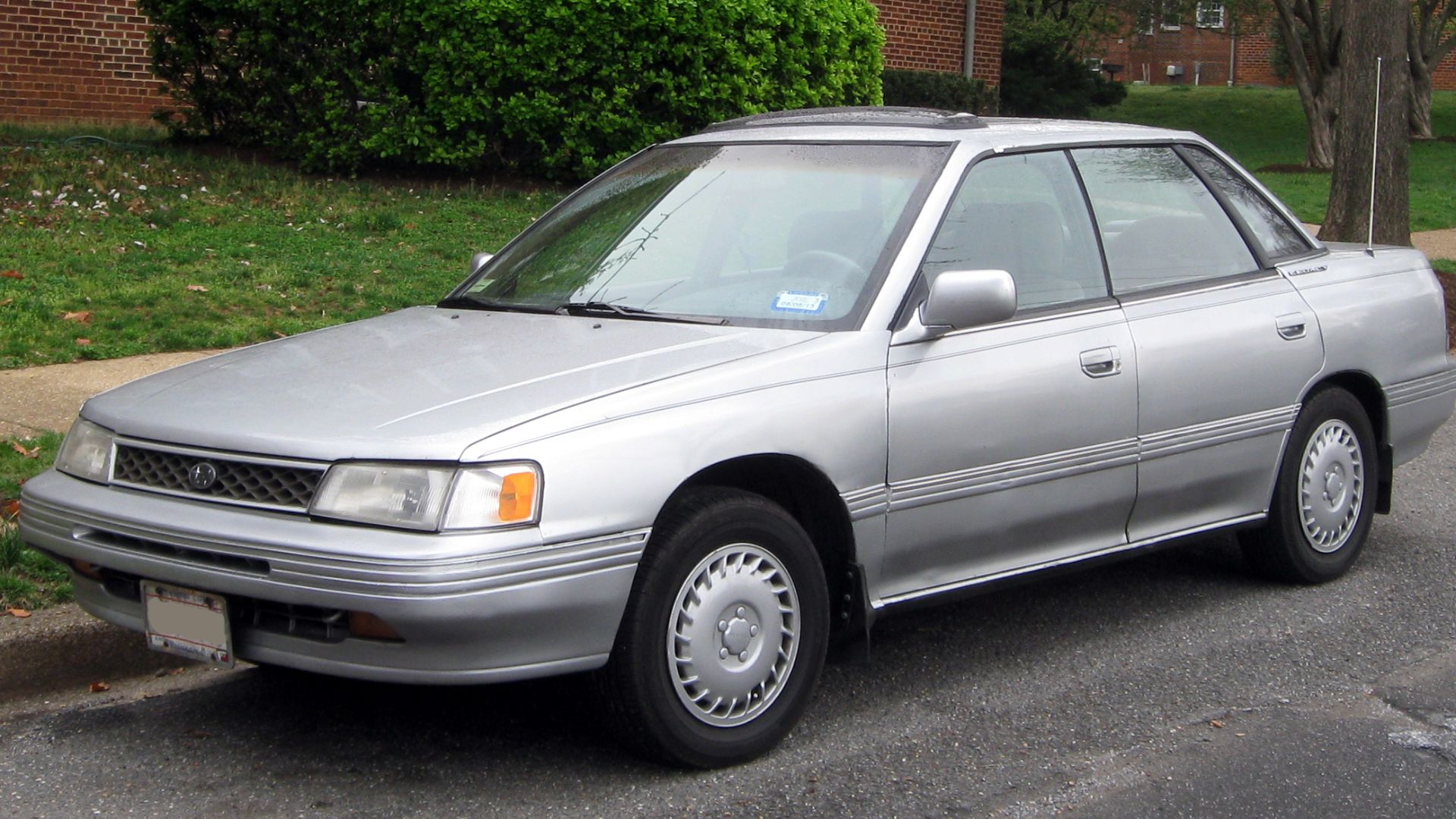 1990-1991 Subaru Legacy photographed in Washington, D.C., USA.