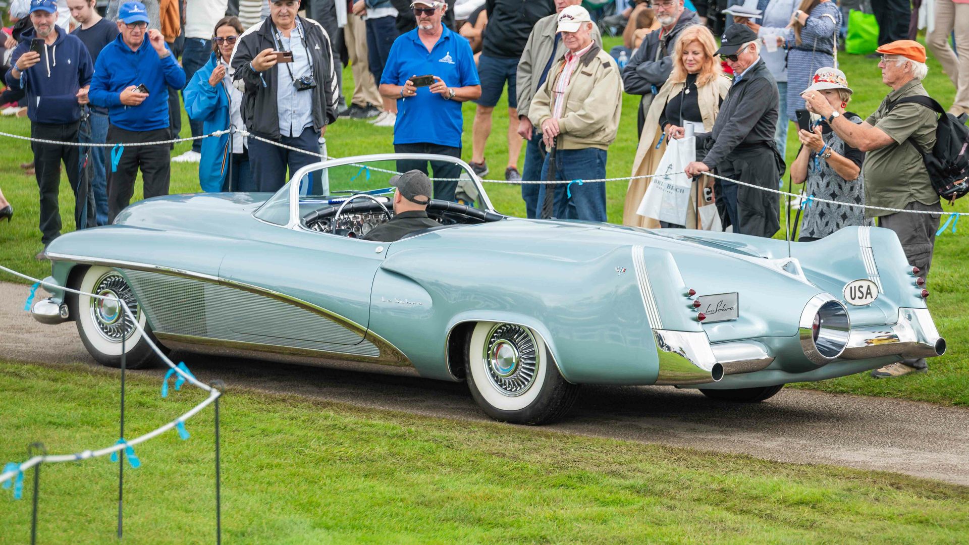 General Motors Le Sabre Concept at Cobble Beach Concours d'Elegance in Owen Sound, Ontario, Canada, 29 April 2014