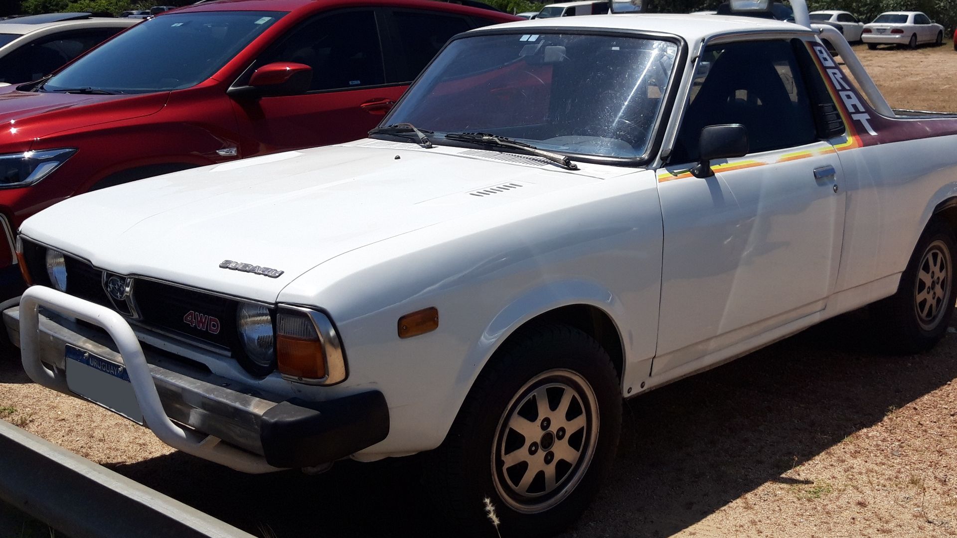 Subaru BRAT Mk1 in Uruguay