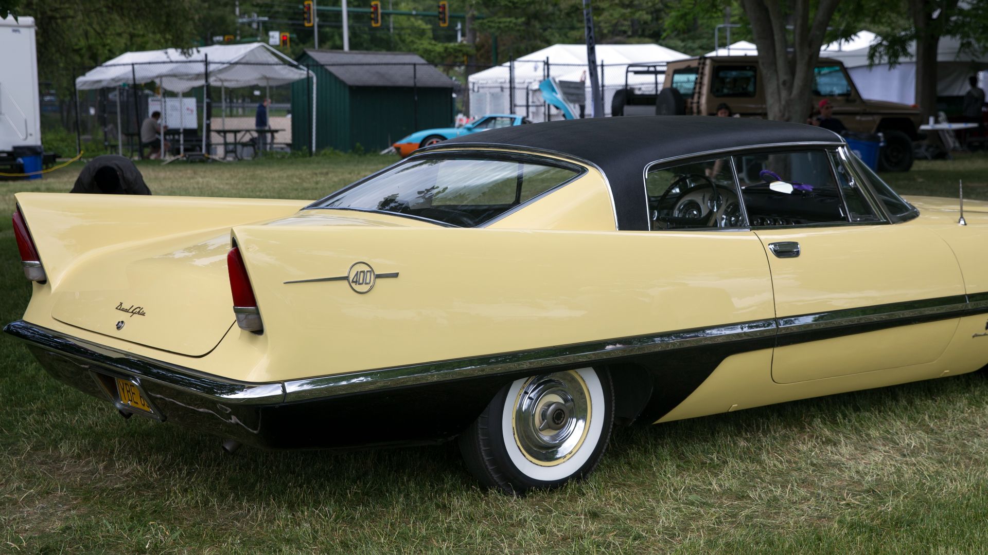 1957 Chrysler Ghia Super Dart 400 at the 2023 Greenwich Concours d'Elegance. Only one built.