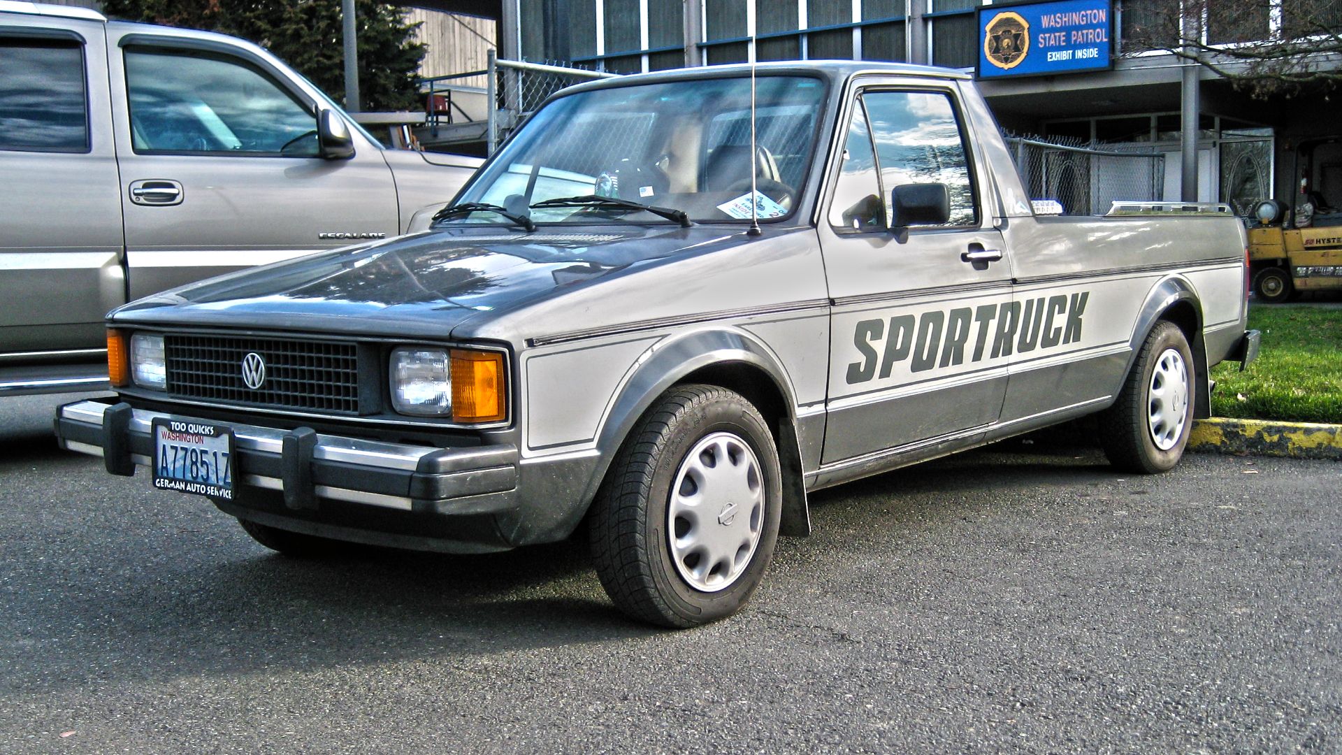 Volkswagen Rabbit Sportruck (Caddy) in February 2009