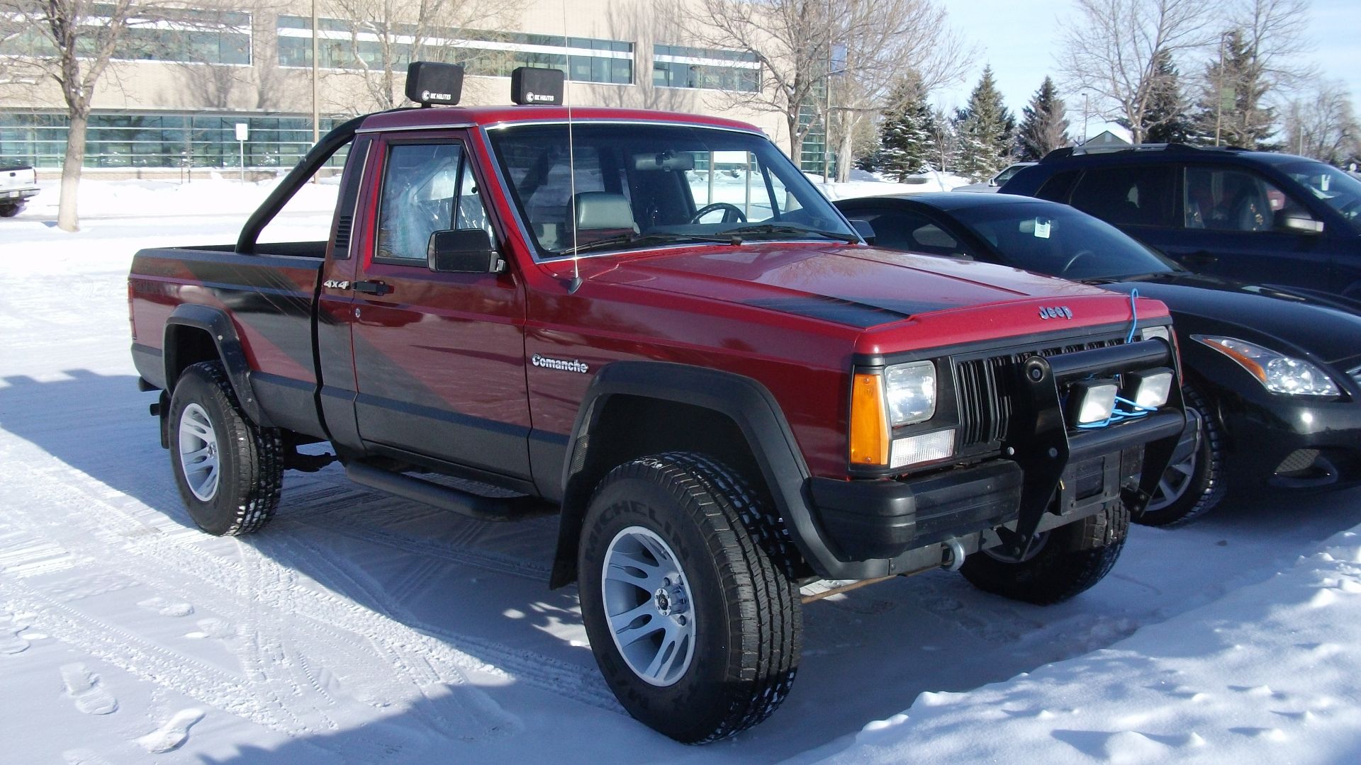Jeep Comanche pickup truck with the Eliminator package.