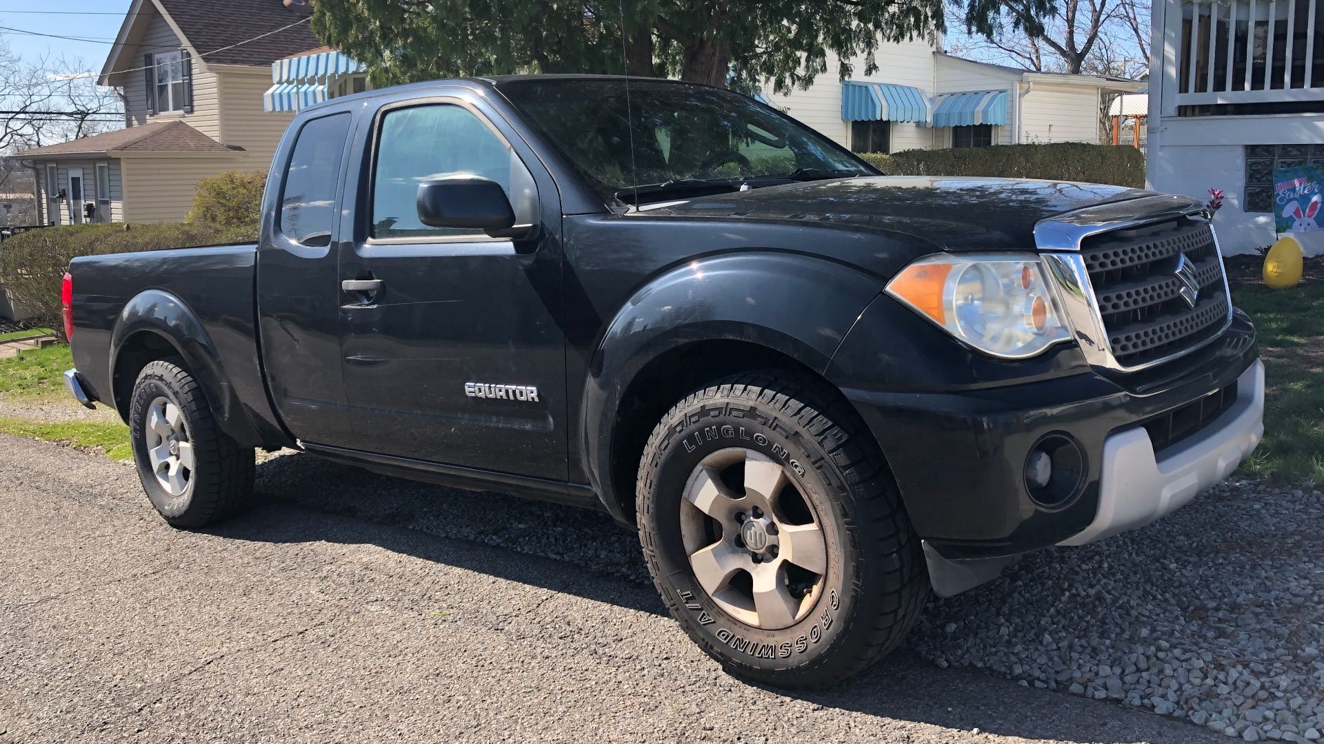 A 2008 Suzuki Equator.